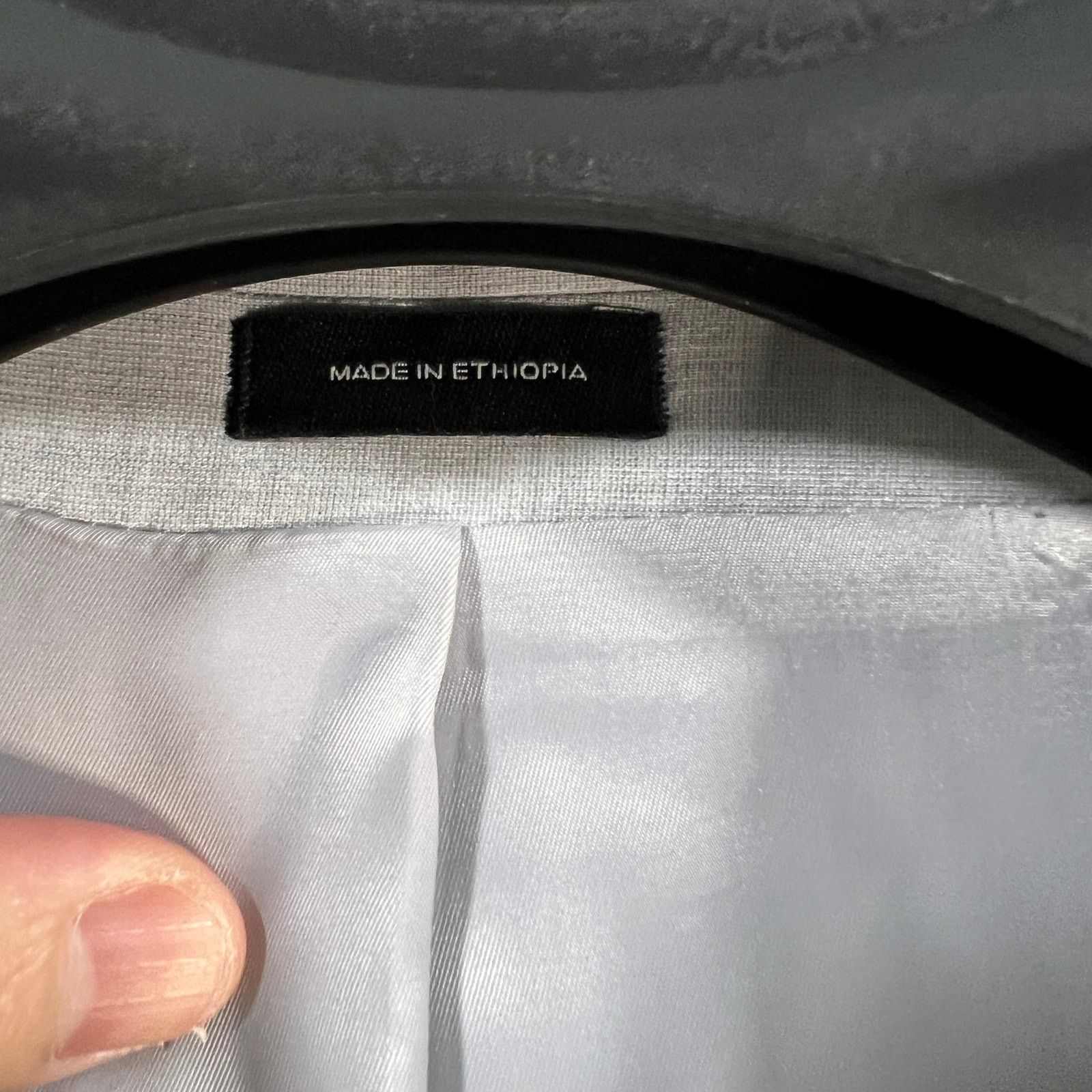 Other J. Ferrar Mens Slim Fit Suit Jacket Gray Size 40LNG Size 40L - 11 Thumbnail