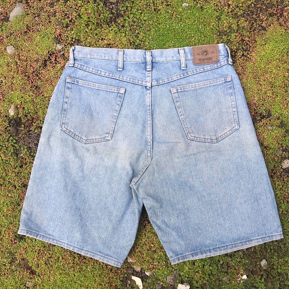Hysteric Glamour × Vintage × Wrangler Vintage Wrangler Jeans Short Pants Jeans Baggy And loose fit Size US 36 / EU 52 - 1 Thumbnail