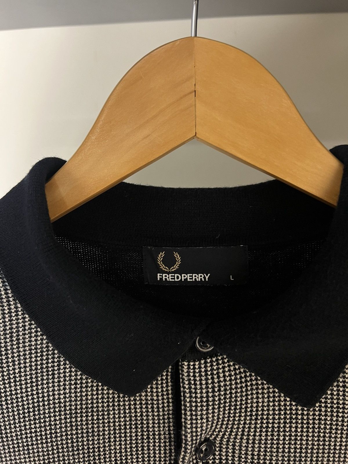 Fred Perry VINTAGE FRED PERRY LONG SLEEVE POLO CASUAL DESIGNER DELUX Size US L / EU 52-54 / 3 - 16 Thumbnail