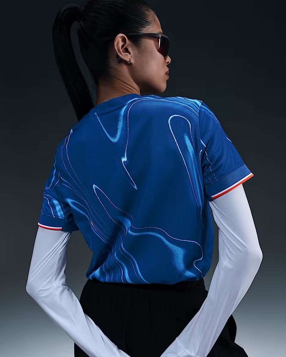 Nike Nike Chelsea Authentic Women's 2024/25 Home Jersey Size L / US 10 / IT 46 - 3 Thumbnail