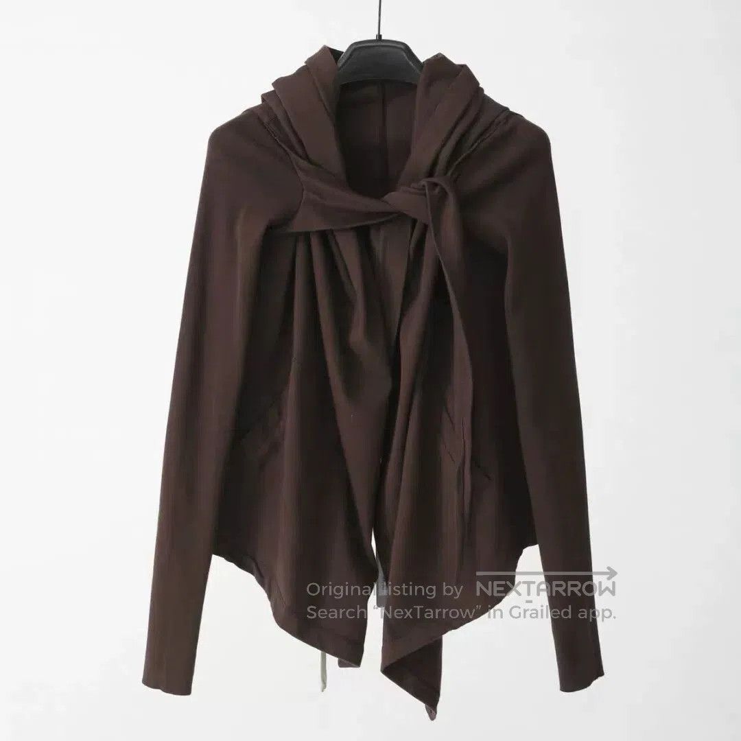 Rick Owens Drkshdw lightweight hooded cardigan by rick owens. Size US M / EU 48-50 / 2 - 2 Thumbnail