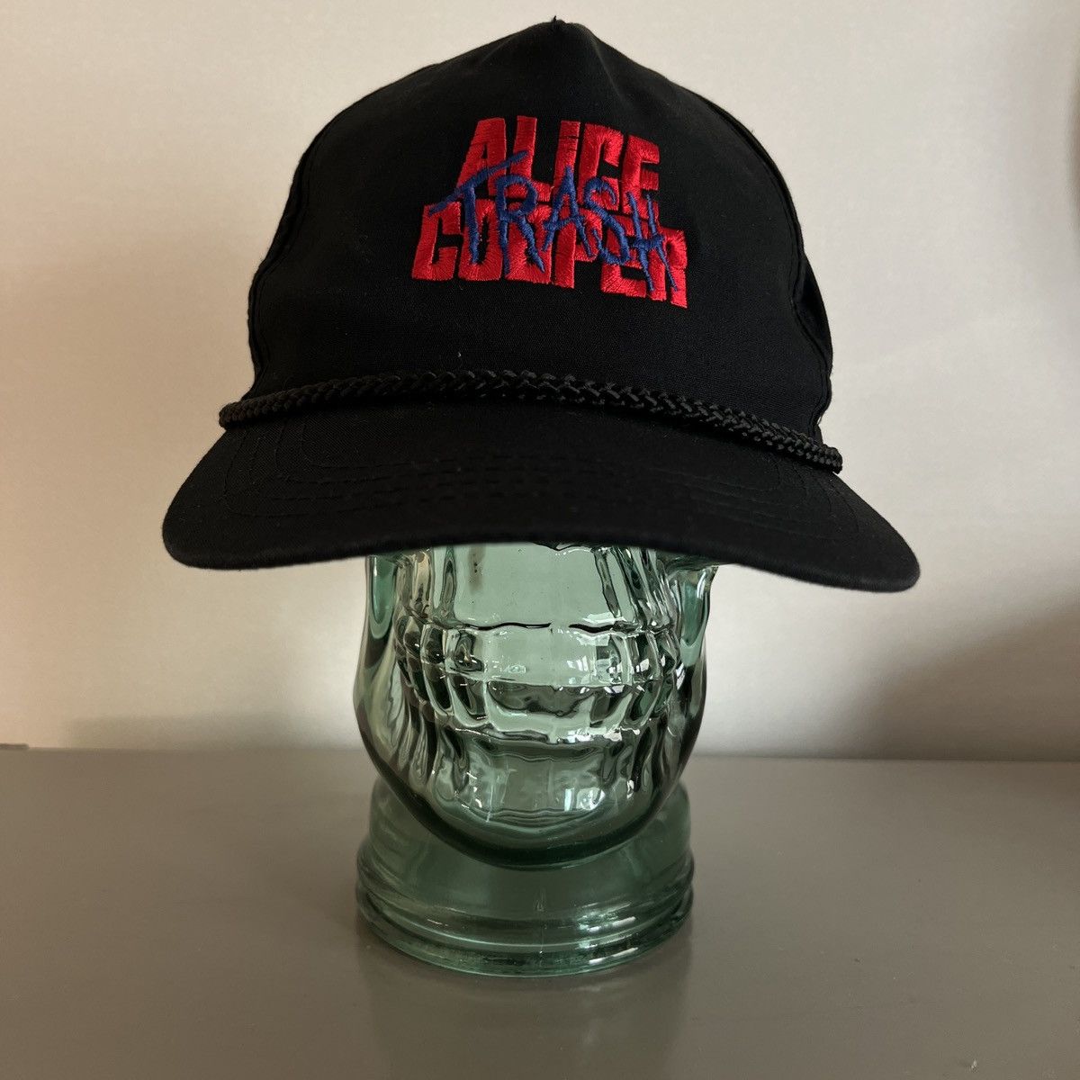 Other Vintage 90s ALICE COOPER TRASH Tour Cap Size ONE SIZE - 3 Thumbnail