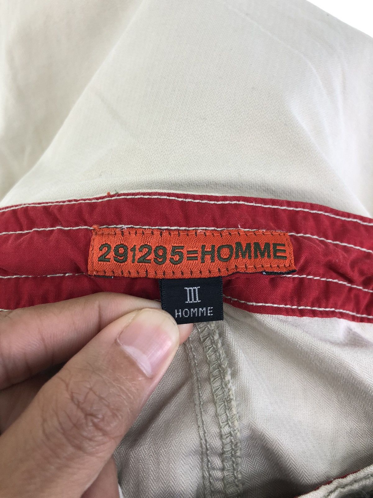 291295=Homme 291295=Homme Multipocket Cargo Pants Size US 31 - 23 Thumbnail