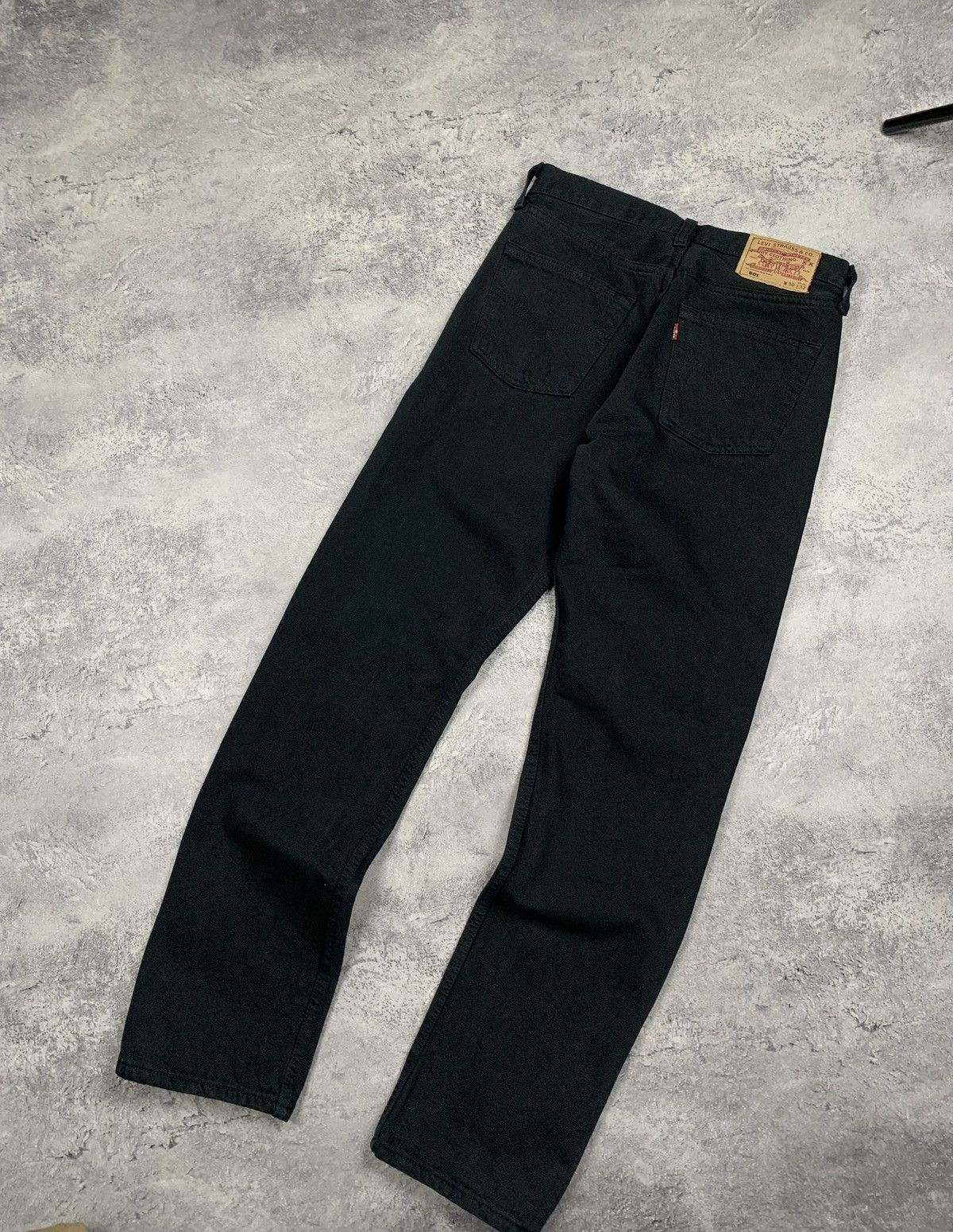 Levi's Levi’s 501 Men’s Black Straight Leg Jeans Size W30 L32 Y2K Size US 30 / EU 46 - 1 Thumbnail