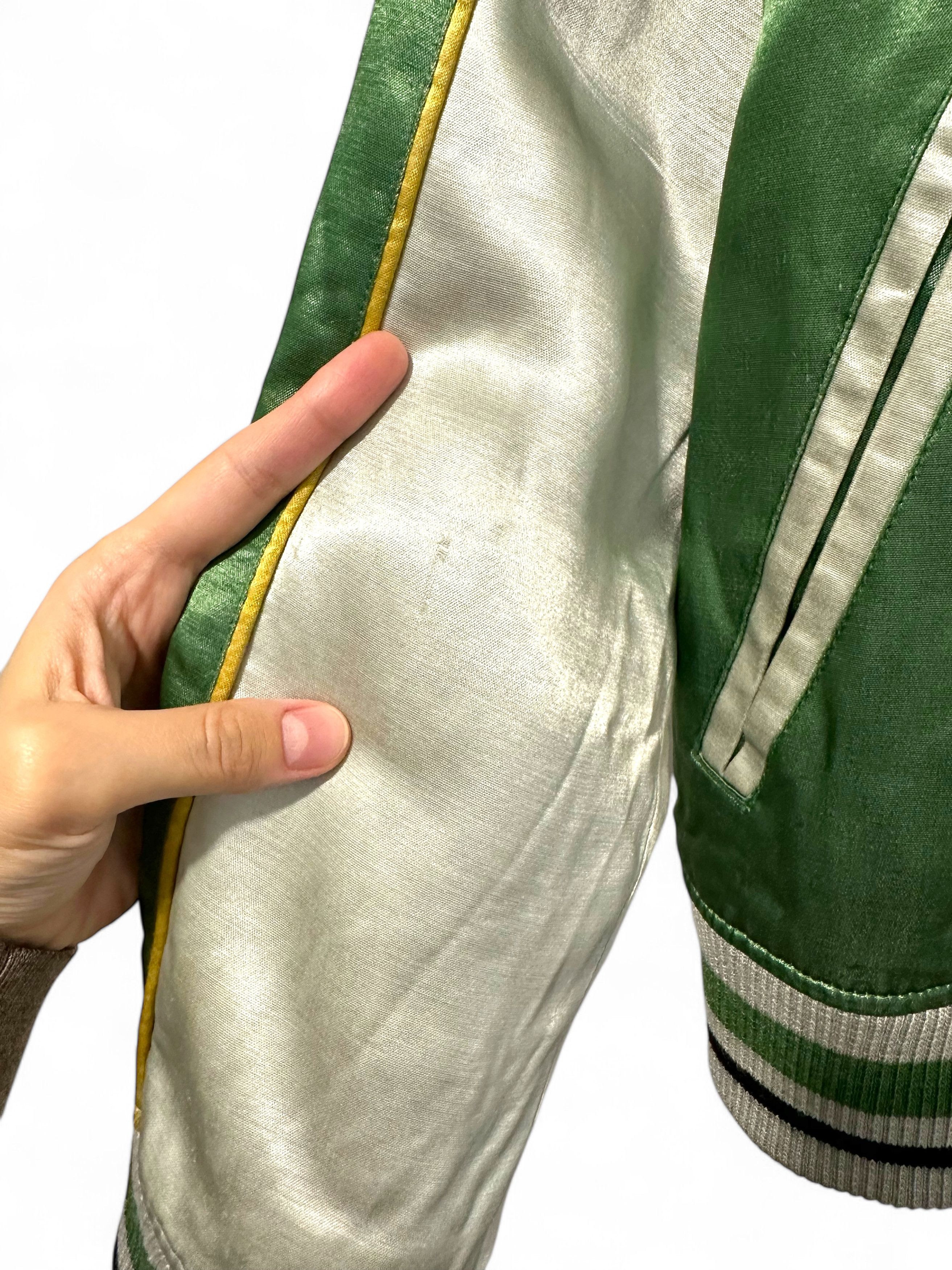 Quicksilver Vintage Rare Quicksilver Satin Bomber Jacket Size US XL / EU 56 / 4 - 8 Thumbnail