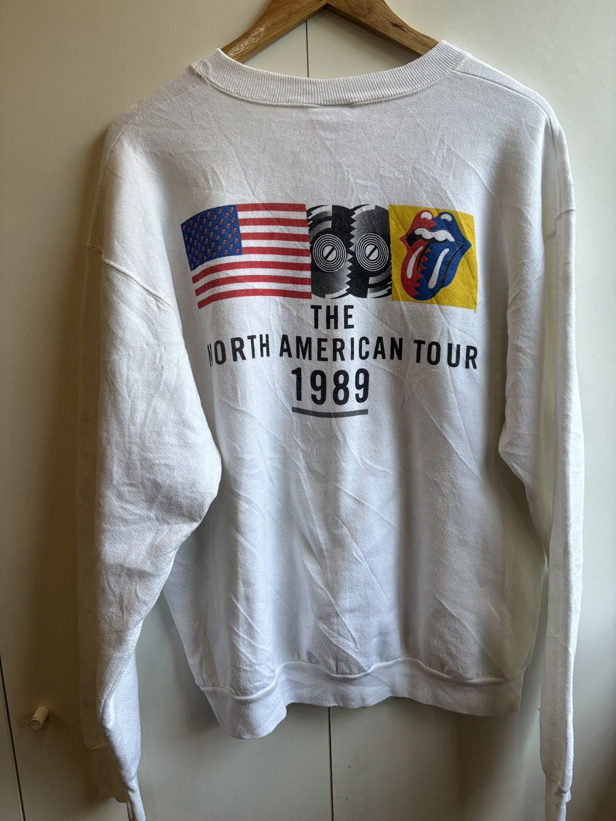 The Rolling Stones Rare 80s Rolling stones the north american tour Size US L / EU 52-54 / 3 - 2 Thumbnail