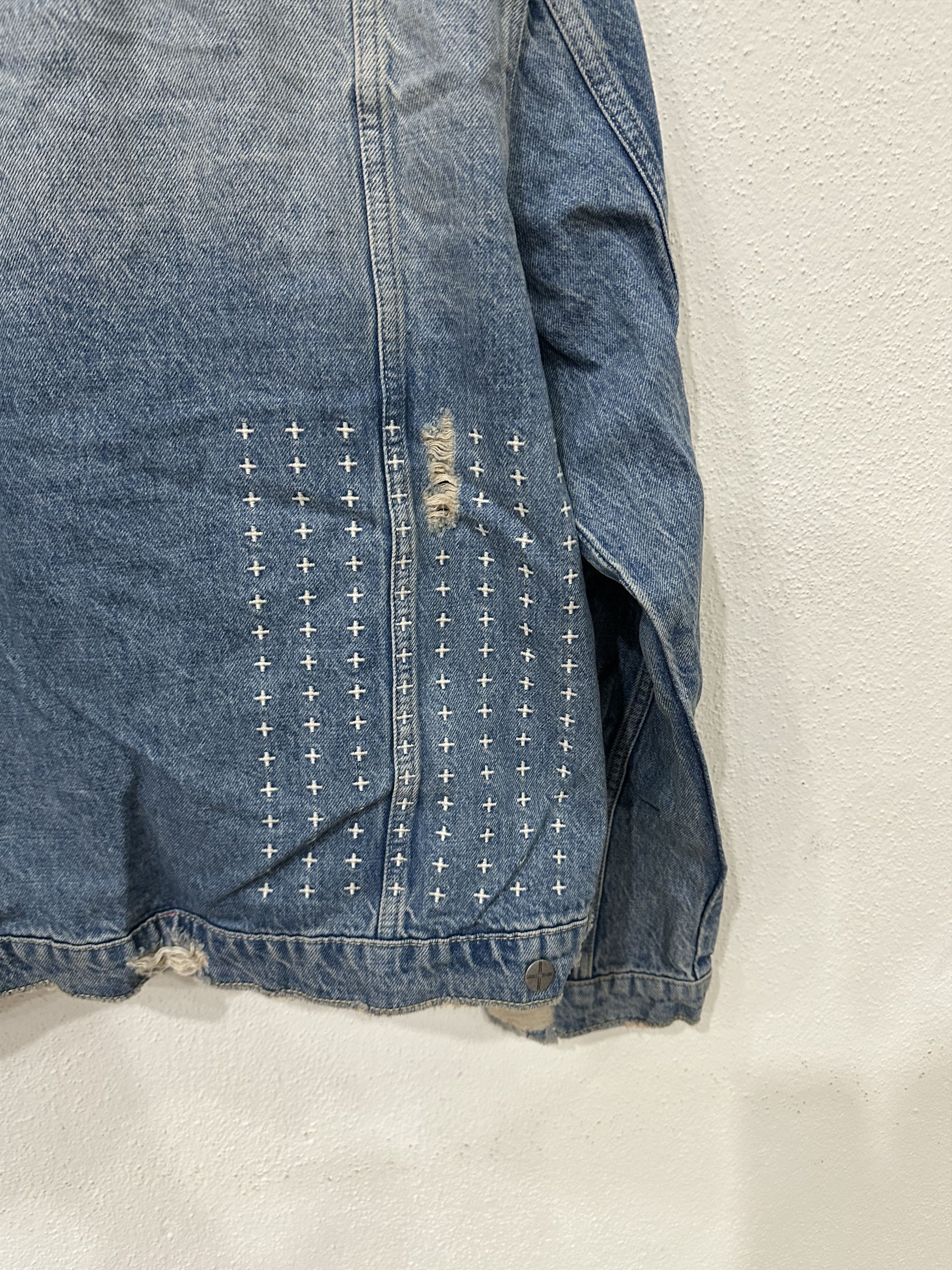 Ksubi Ksubi Heritage Repair Denim Jacket Small Size US S / EU 44-46 / 1 - 2 Thumbnail