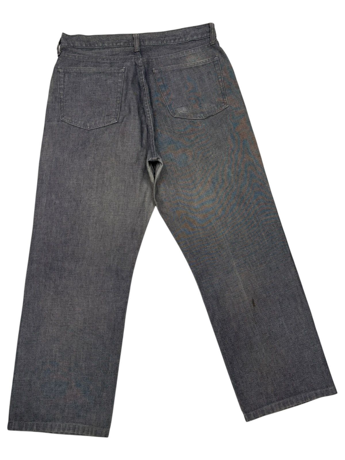 Helmut Lang × Uniqlo VINTAGE UNIQLO BAGGY JEANS HELMUT LANG COTTON STYLE JEANS Size US 30 / EU 46 - 4 Thumbnail