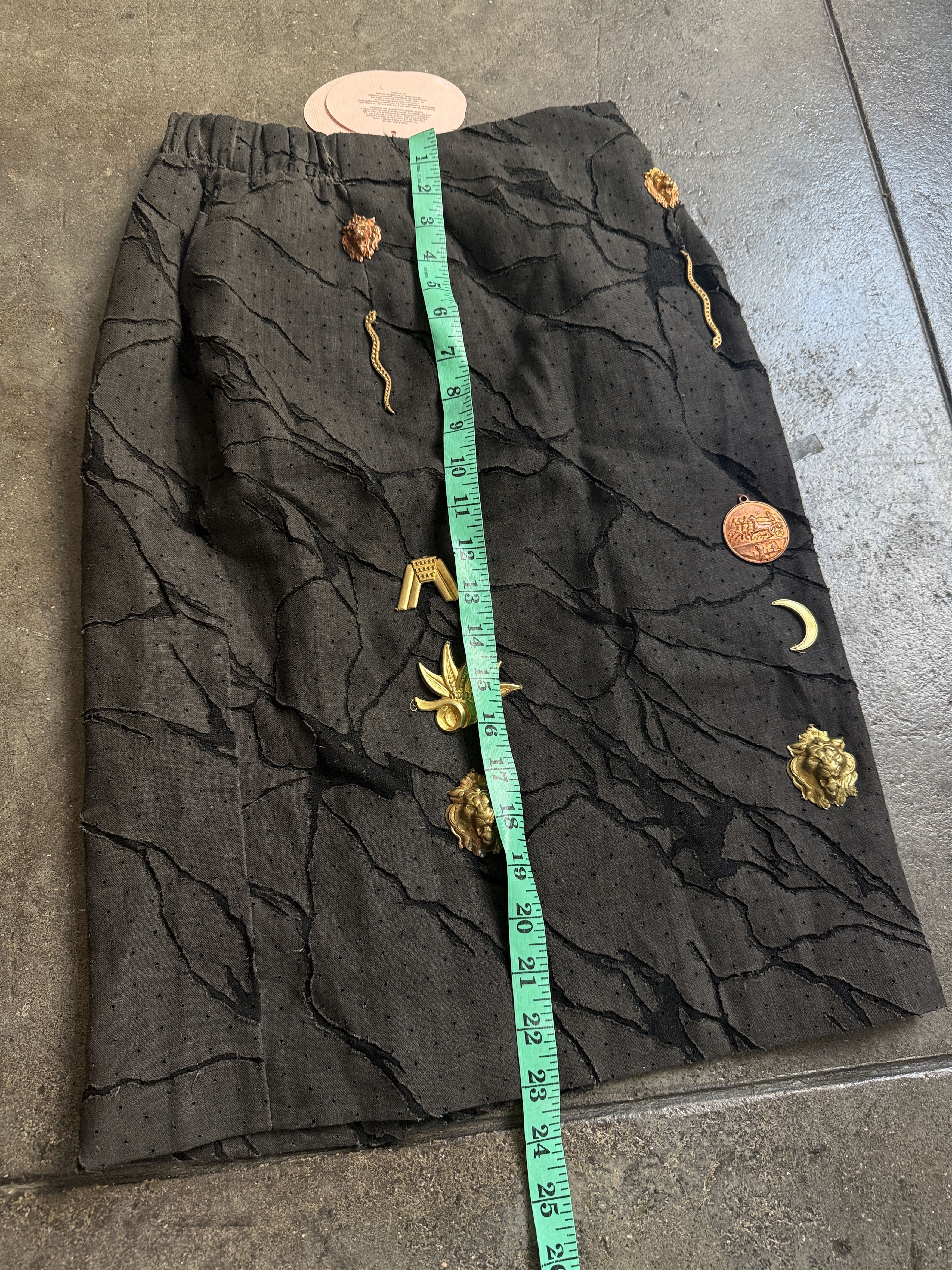 Vivienne Westwood 1,415$ 2016 Andreas Kronthaler Lazer Skirt w/ Metal Charms Size 27" / US 4 / IT 40 - 5 Thumbnail