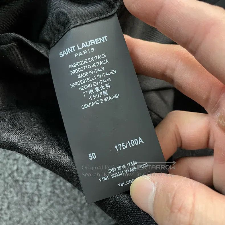 Saint Laurent Paris Saint Laurent Paris jacket Size US M / EU 48-50 / 2 - 5 Thumbnail