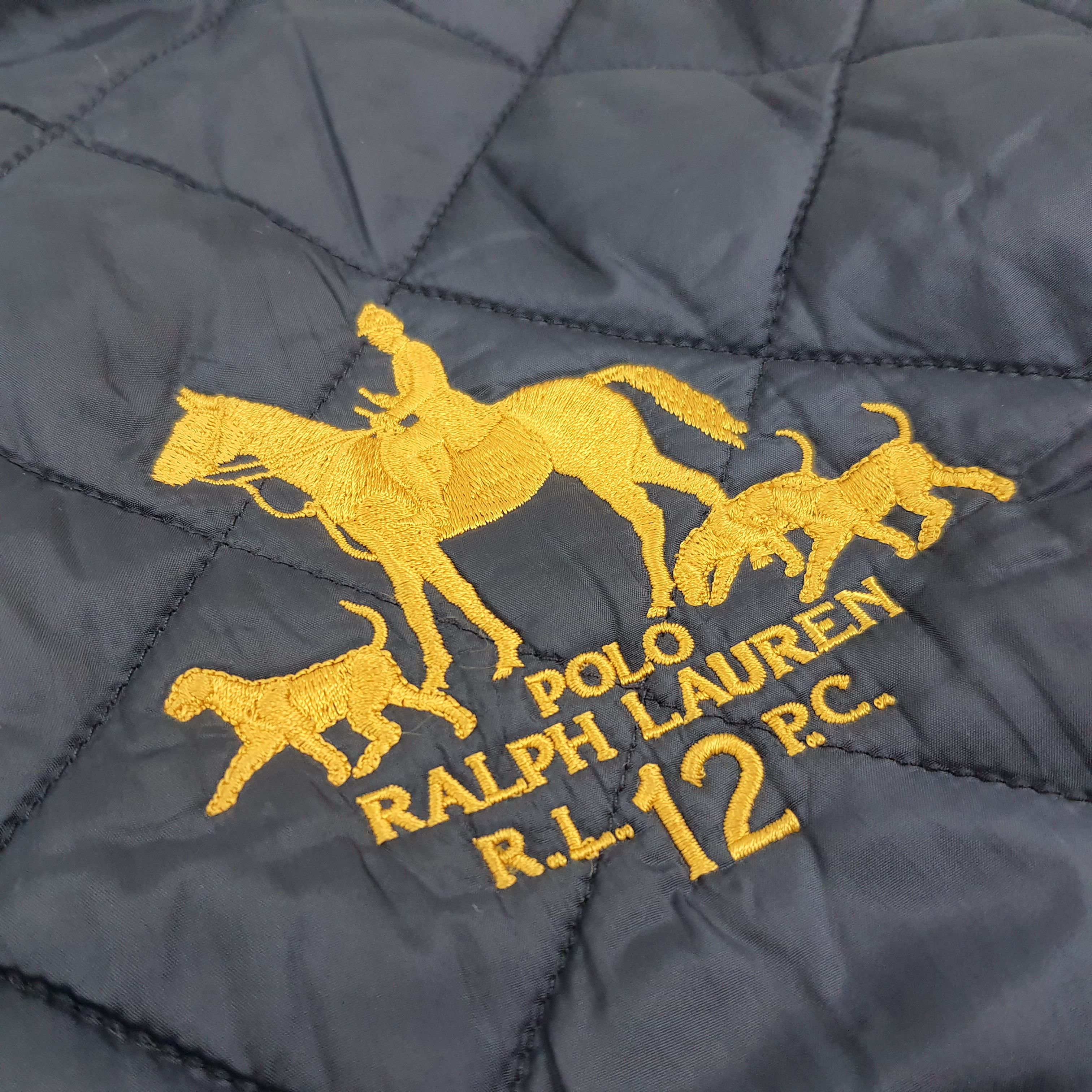 Vintage POLO Ralph Lauren Light Puffer Reversible Jacket