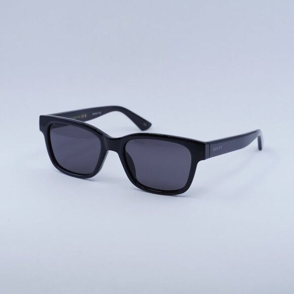 Gucci 🕶️ New Gucci GG1716S 001 Sunglasses - Black Frame, Grey Size ONE SIZE - 1 Thumbnail
