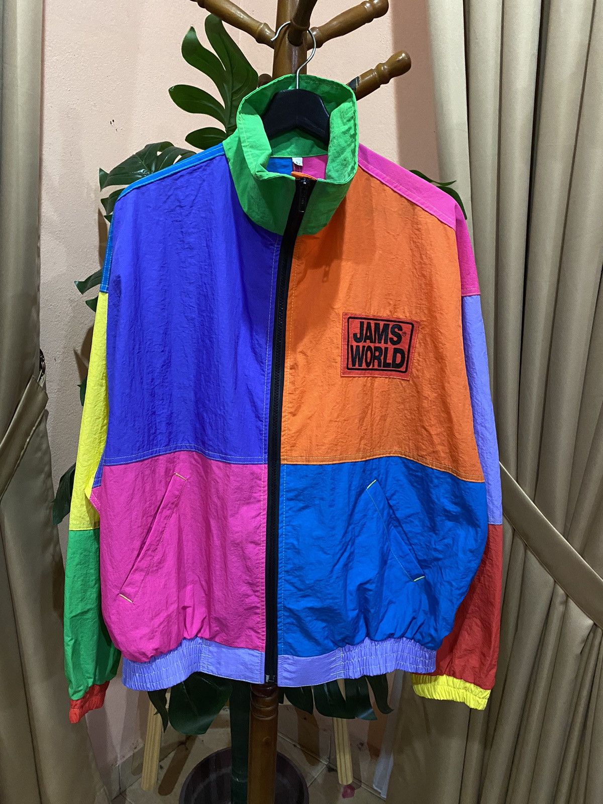Jams World Jams World Vintage Windbreaker - 80s/90s Era Size US L / EU 52-54 / 3 - 2 Thumbnail