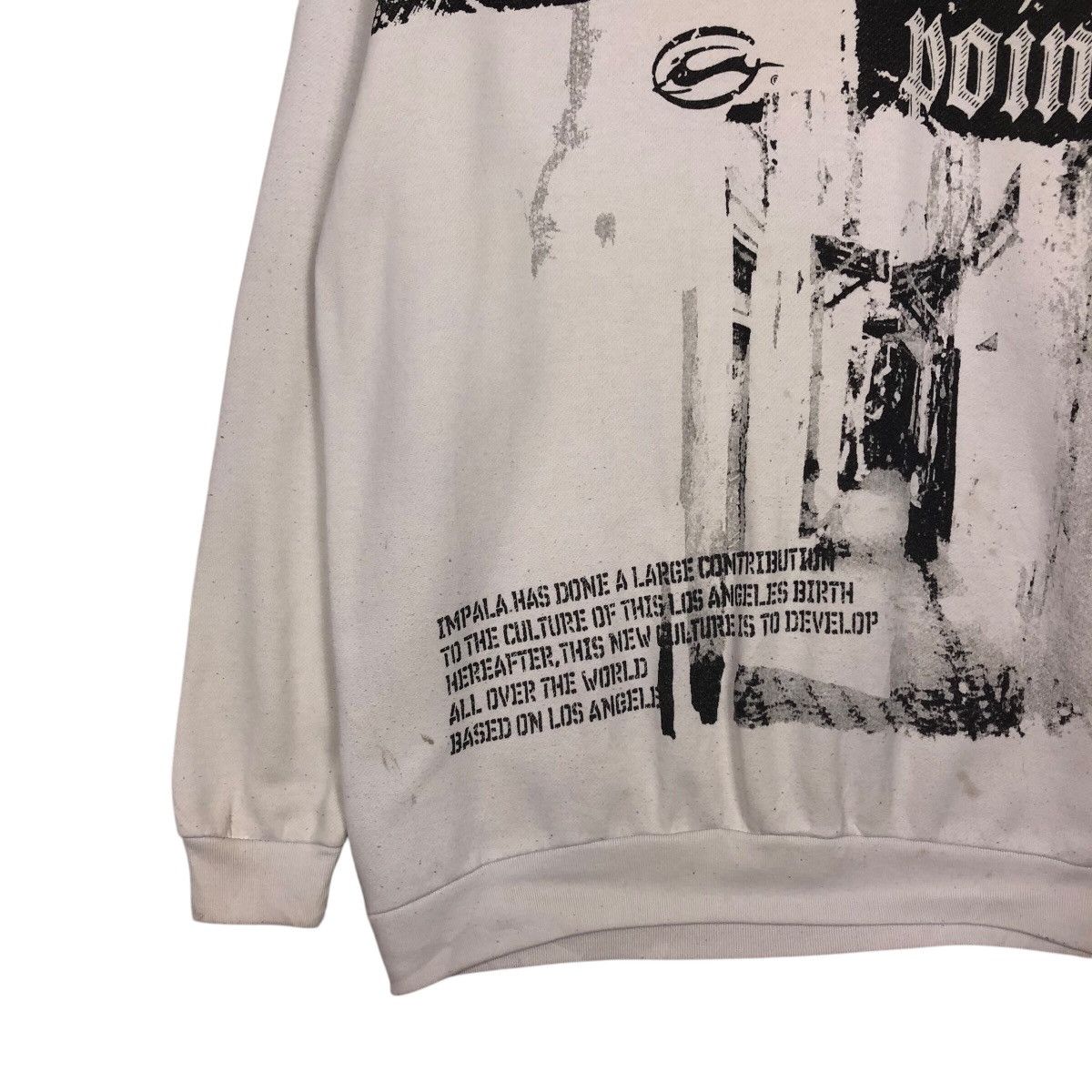 Hysteric Glamour 📌Vintage Sweatshirt Punk Design Impala Full Print Big Logo Size US M / EU 48-50 / 2 - 5 Thumbnail