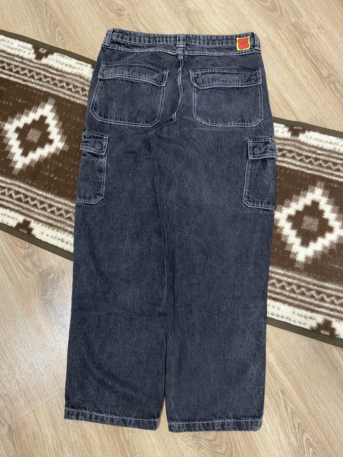 Empyre Empyre Loose Fit Baggy Cargo Jeans Size: 34 Size US 34 / EU 50 - 3 Thumbnail