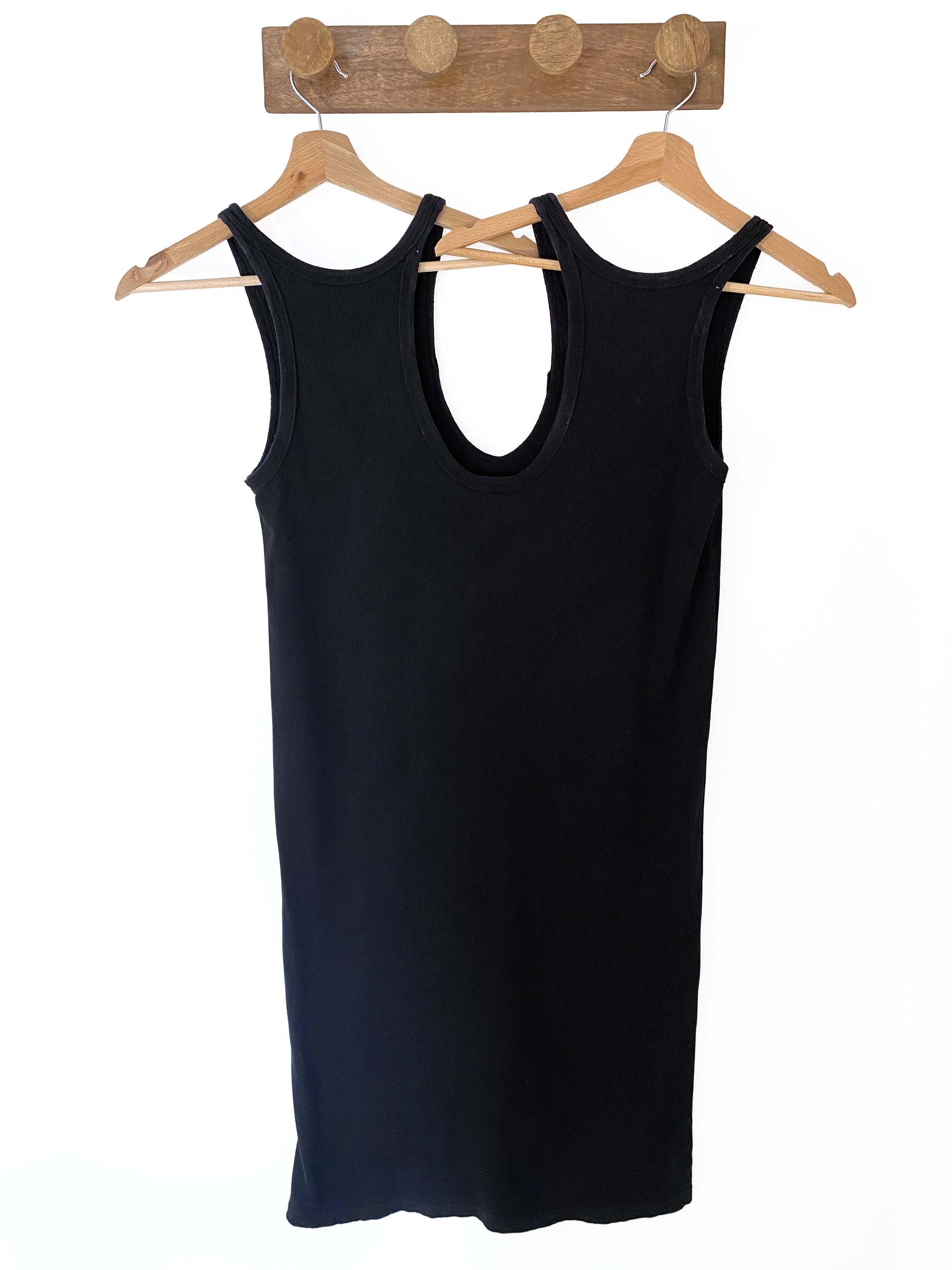 Bless BLESS Twintankdress Black Size L / US 10 / IT 46 - 4 Thumbnail