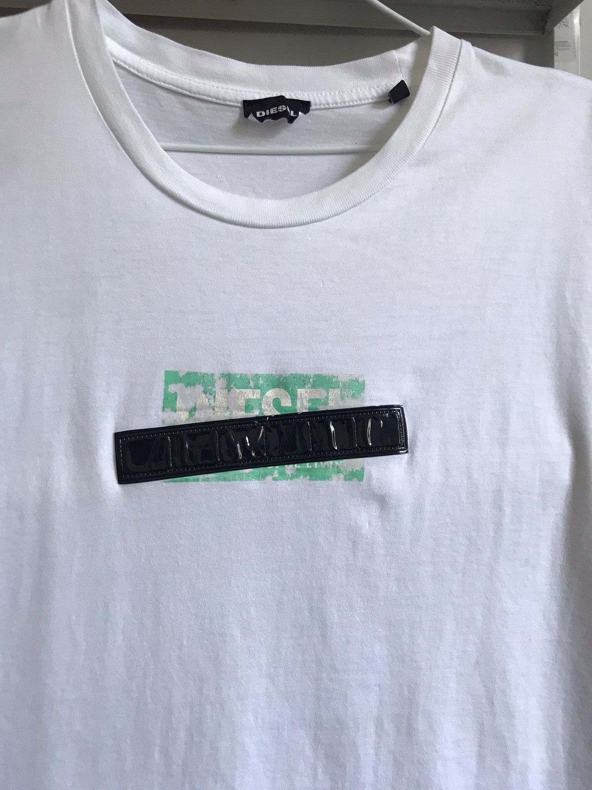 Diesel 🔥 OFFER ME NOW🔥 🔥 Boxy Diesel White Shirt Size US XL / EU 56 / 4 - 4 Thumbnail