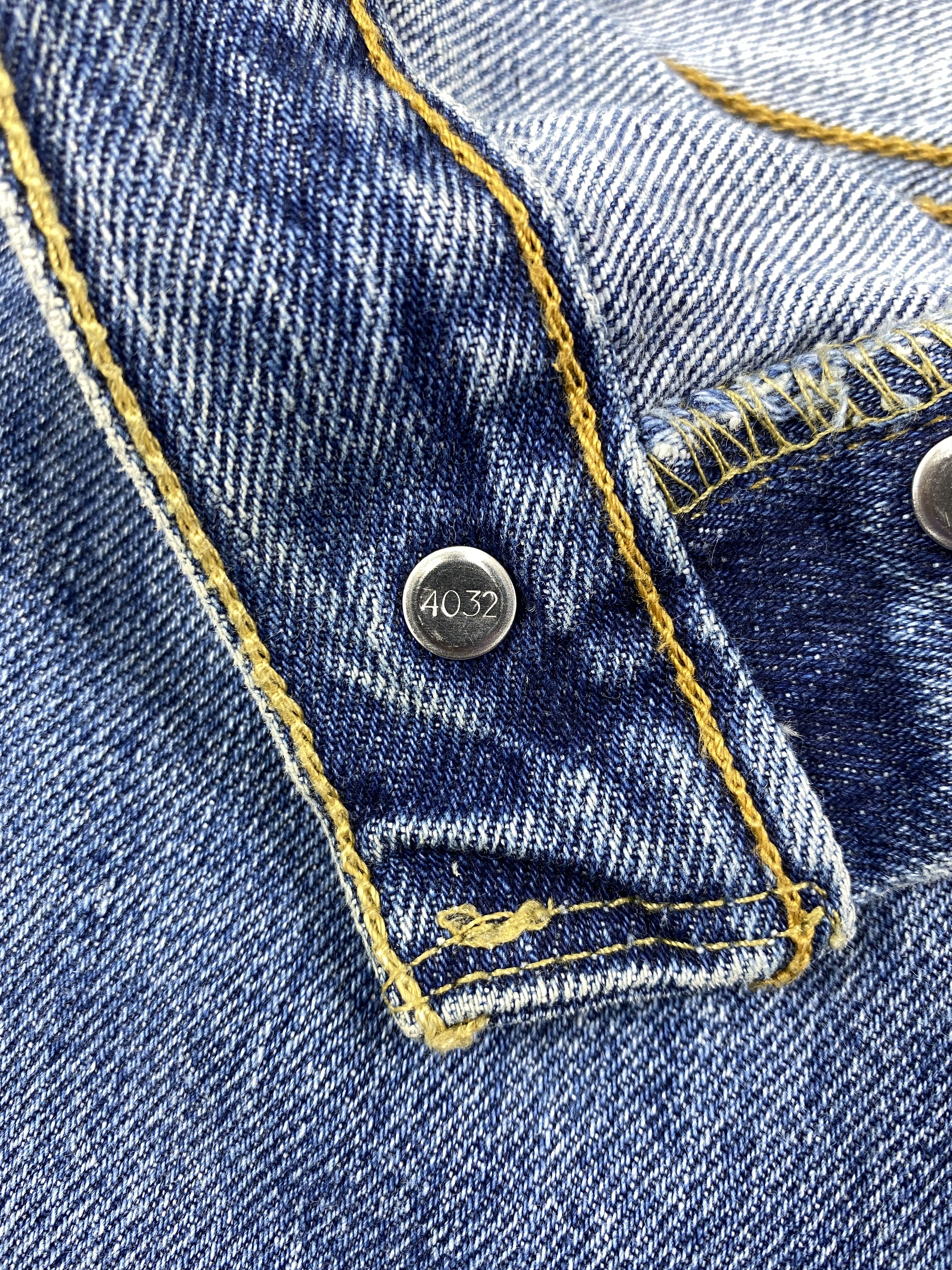 Levi's Blue Vintage Levi's 501 Jeans 36x34 Denim -JN1639 Size US 36 / EU 52 - 7 Thumbnail