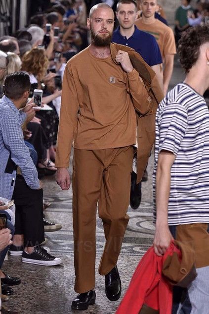 Carhartt × Junya Watanabe Junya Watanabe x Carhartt S/S'18 Long Sleeve Size US L / EU 52-54 / 3 - 1 Thumbnail