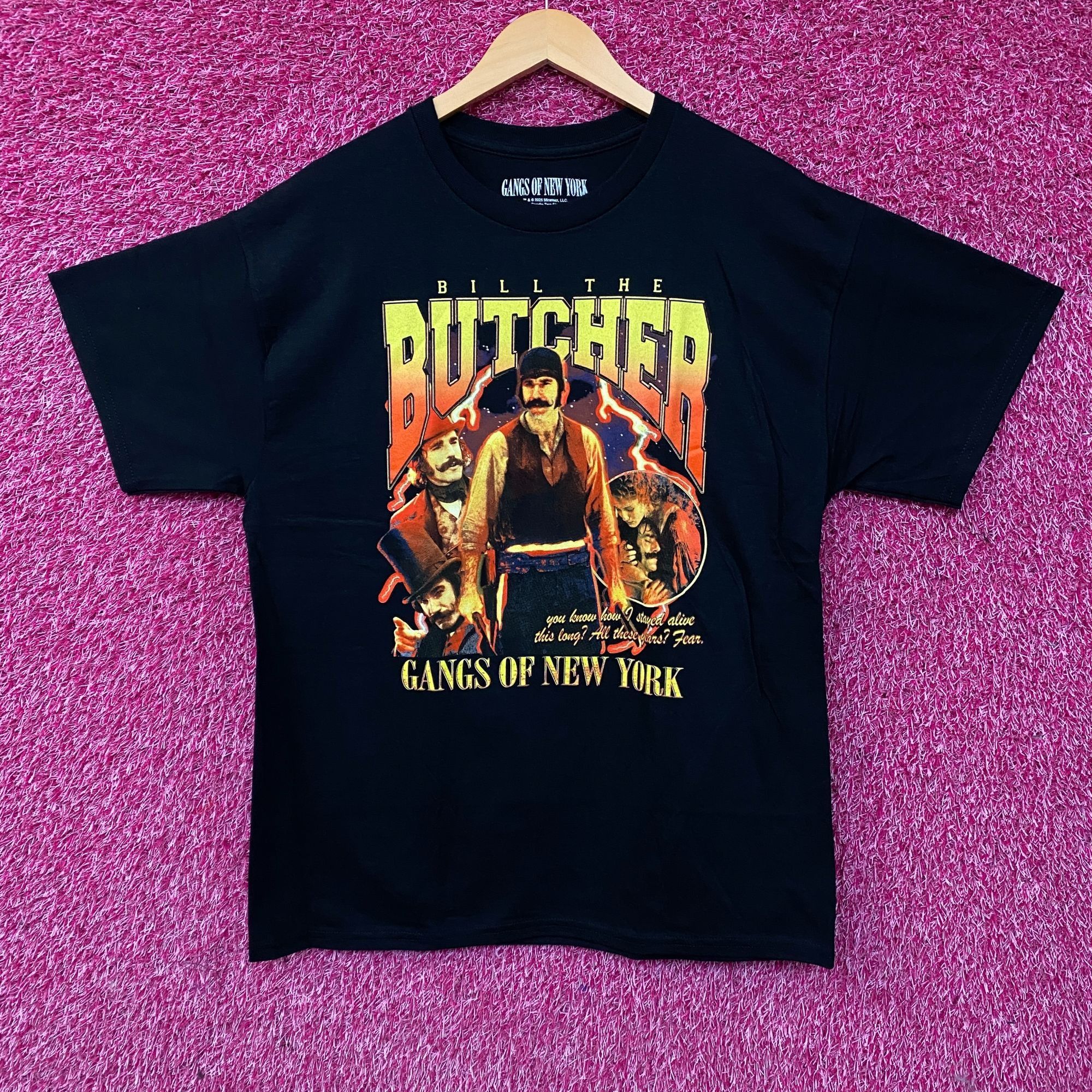 Other Bill The Butcher Gangs Of New York Portrait Graphic T-Shirt Size US L / EU 52-54 / 3 - 1 Thumbnail