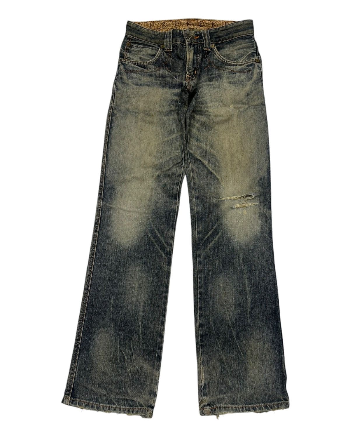 Edwin 💥RARE💥EDWIN BLUE TRIP 503 FADED DISTRESS DENIM JEANS Size US 28 / EU 44 - 1 Thumbnail