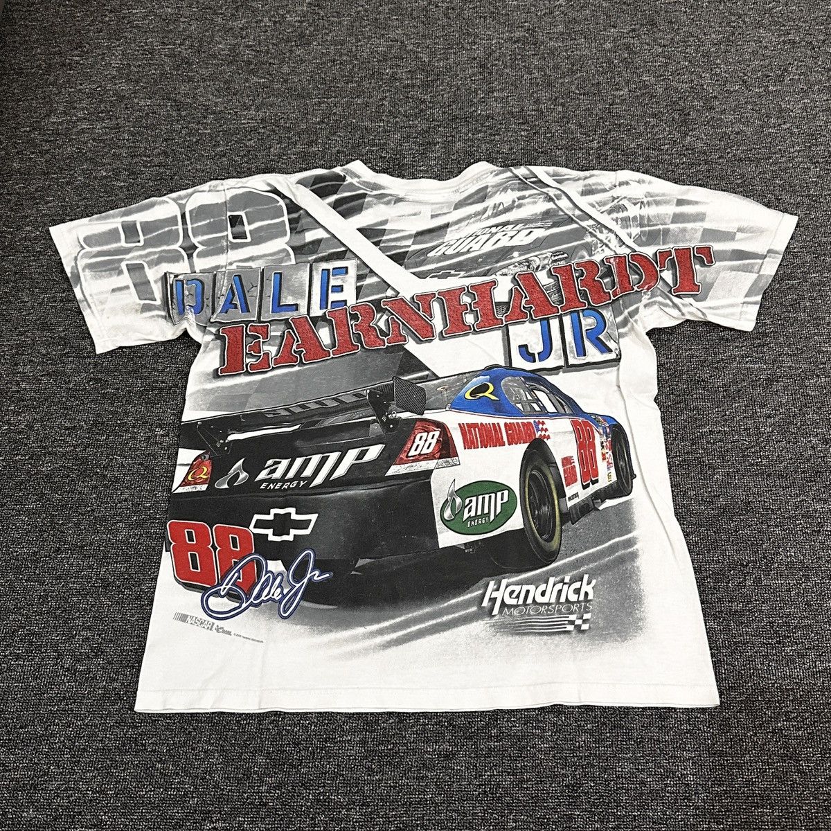 NASCAR × Vintage 2008 Dale Earnhardt Jr Racing Toward Victory Size US S / EU 44-46 / 1 - 2 Thumbnail