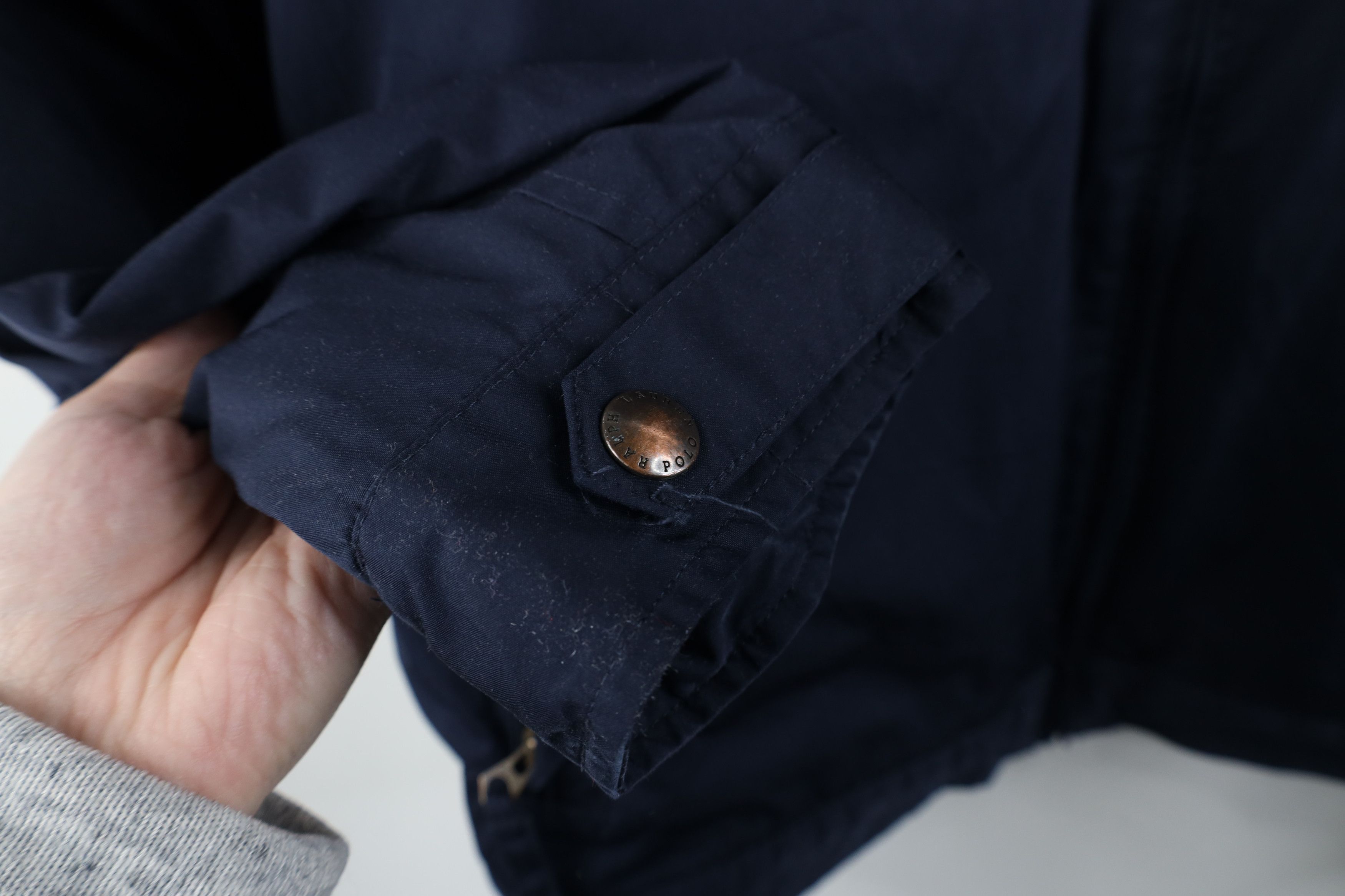 Ralph Lauren × Vintage Vintage 90s Ralph Lauren Lined Hooded Windbreaker Jacket Size US L / EU 52-54 / 3 - 7 Thumbnail