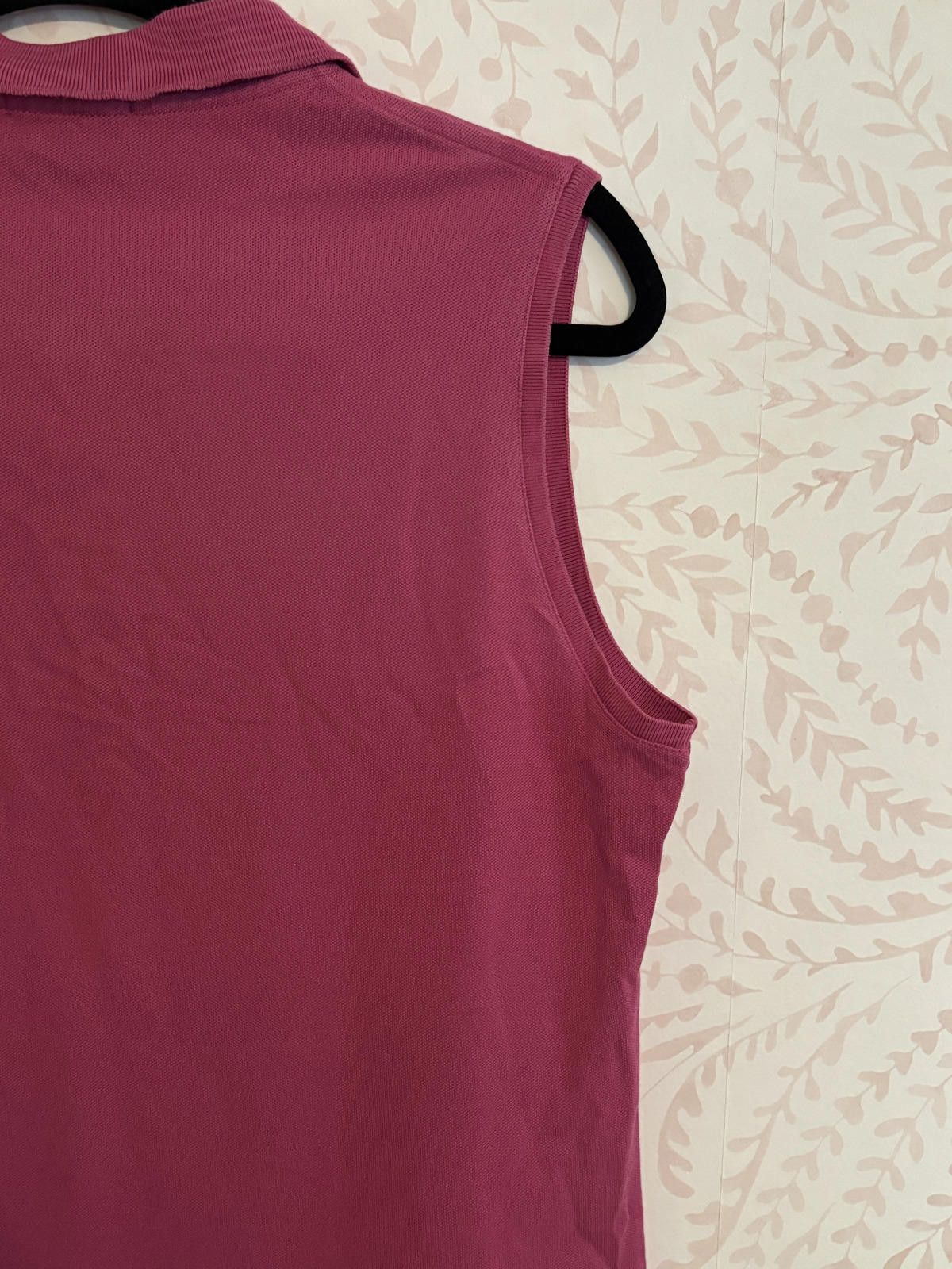 Lacoste Lacoste Sleeveless Pink Polo Shirt Size 44 Size L / US 10 / IT 46 - 8 Thumbnail