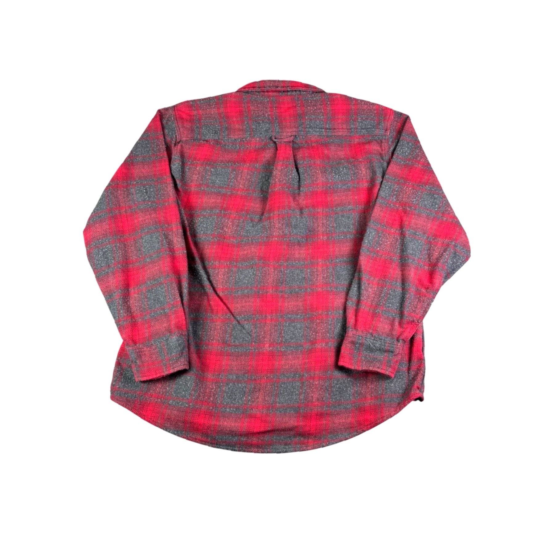 Orvis VINTAGE ORVIS Men's Red Gray Plaid Flannel Long Sleeve Button Up Shirt XL Vintage Size US XL / EU 56 / 4 - 2 Thumbnail