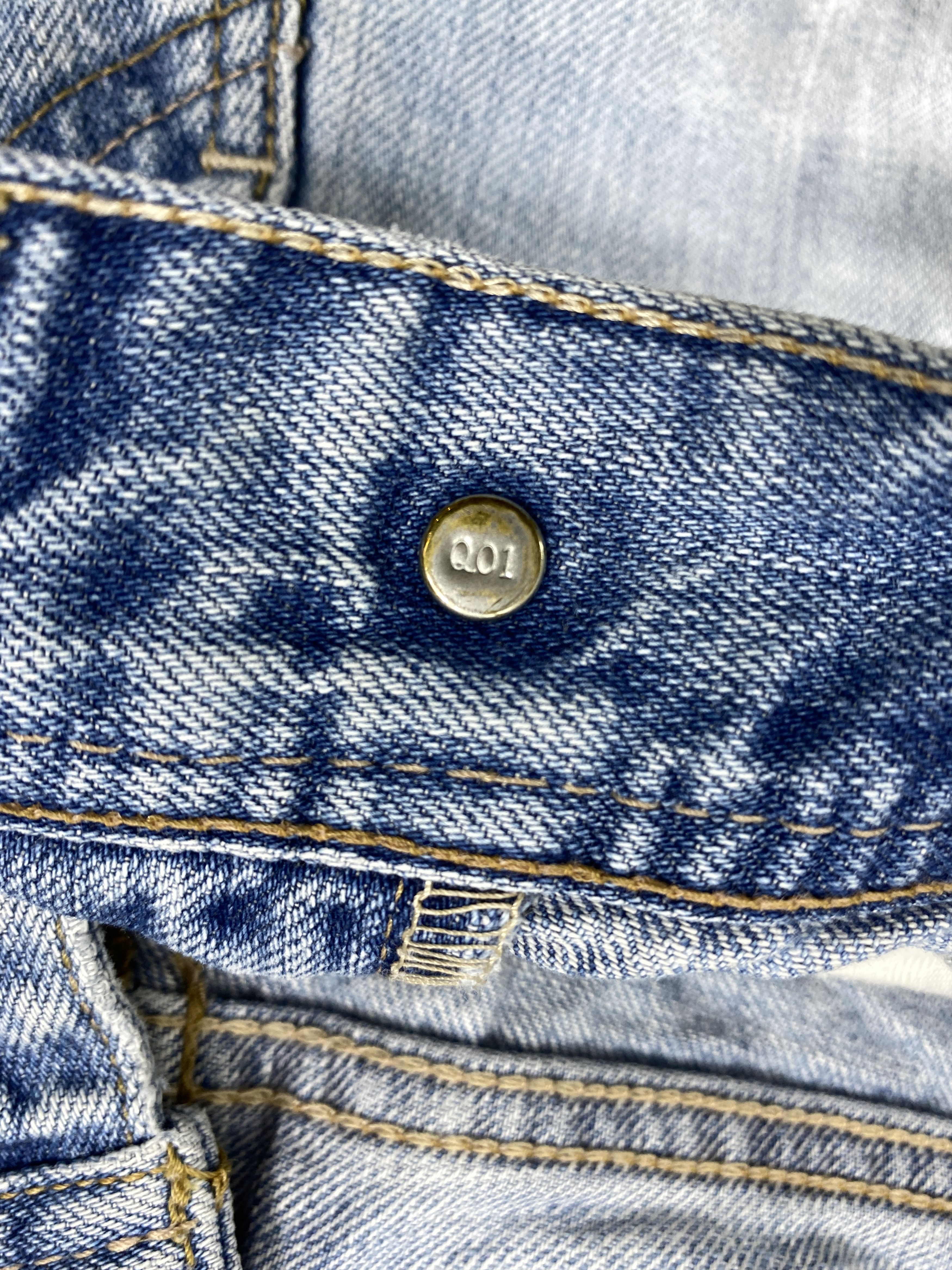 Levi's Light Blue Wash Vintage Levi's 535 30x27 Denim -SJ020 Size US 30 / EU 46 - 7 Thumbnail