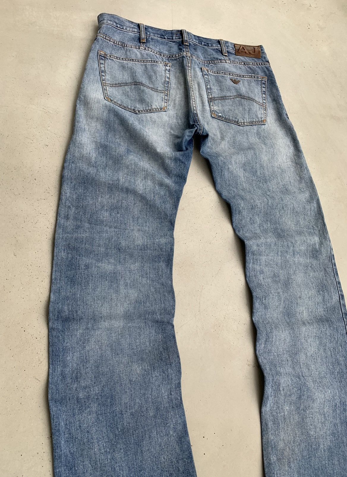 Armani Armani Jeans Vintage Jeans Luxury Denim Old Money Avantgarde Size US 36 / EU 52 - 4 Thumbnail