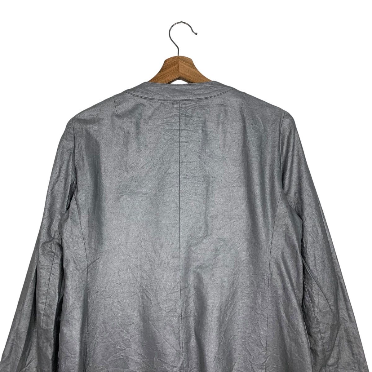 Theory THEORY LUXE Silver Grey Linen Jacket #2804-C127 Size M / US 6-8 / IT 42-44 - 20 Thumbnail
