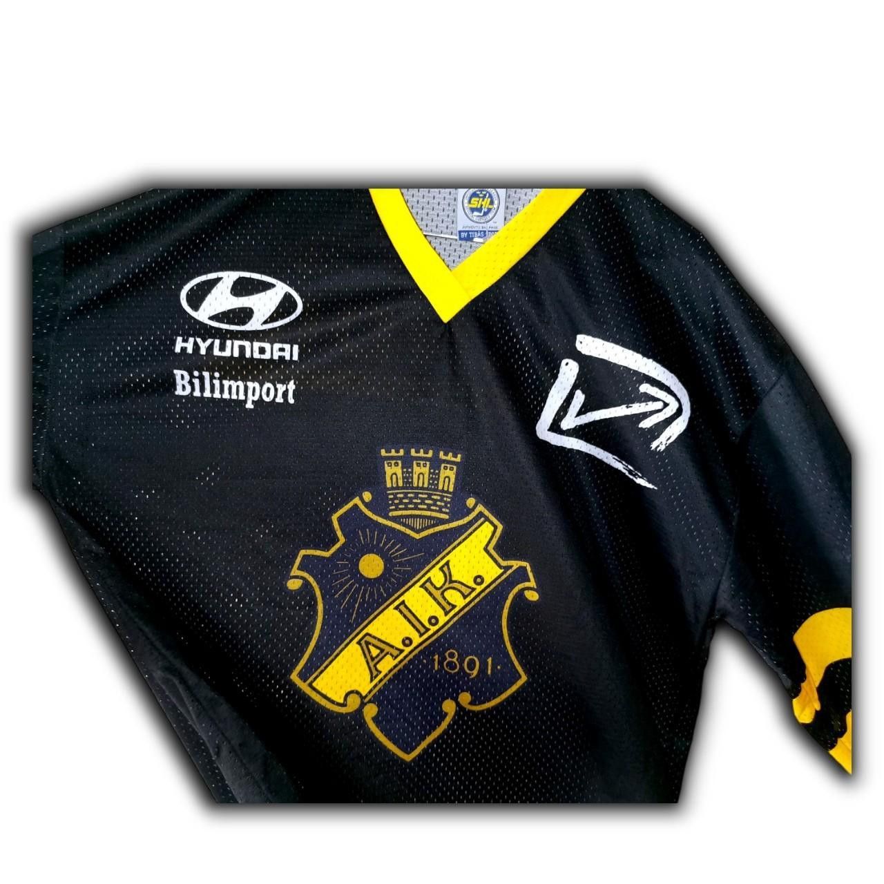 Other Aik Stockholm Hockey Sweden 90s Home shirt jersey Size US M / EU 48-50 / 2 - 3 Thumbnail
