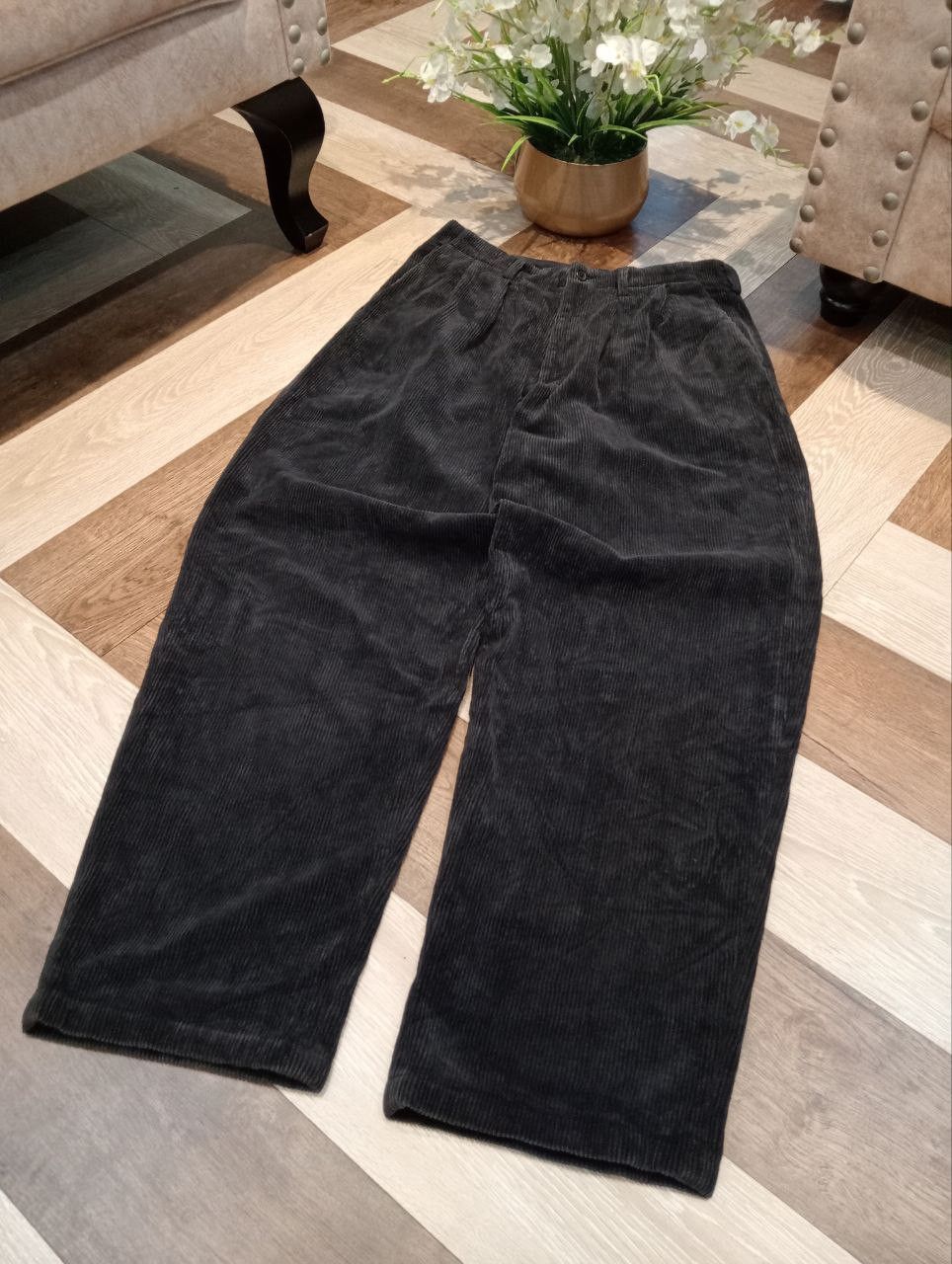 Y's for Men RARE Y's FOR MEN YOHJI YAMAMOTO BAGGY CORDUROY PANTS Size US 30 / EU 46 - 3 Thumbnail