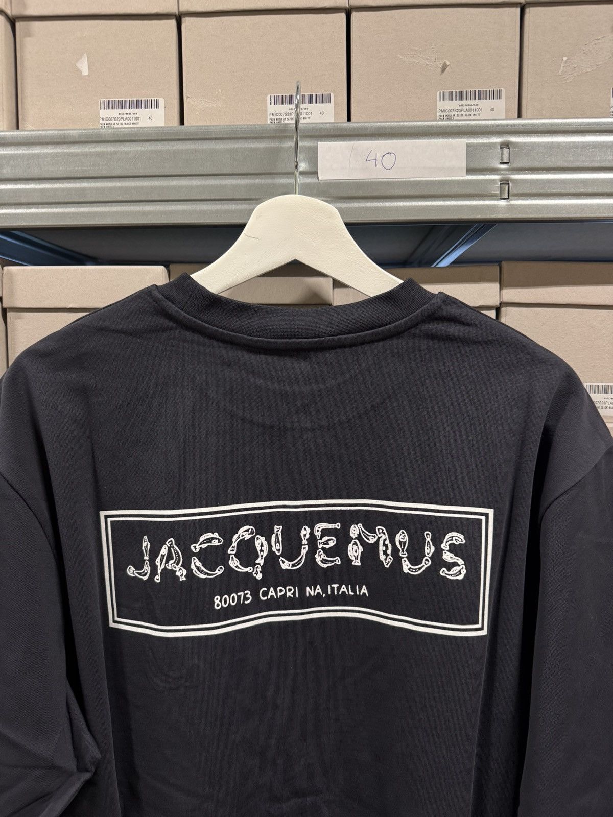 Jacquemus Jacquemus Logo T-Shirt NEW Size US L / EU 52-54 / 3 - 3 Thumbnail