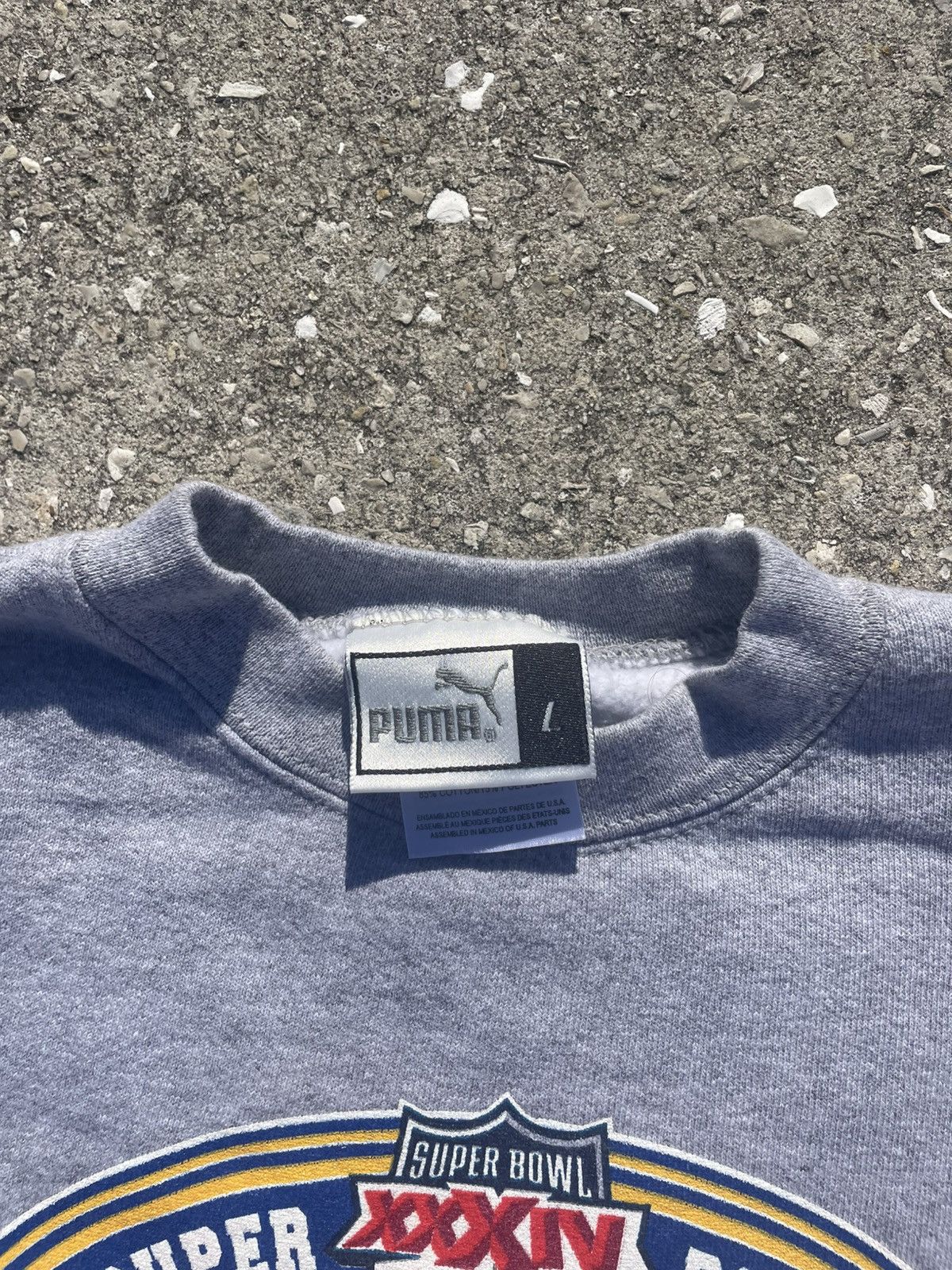 Puma vintage 2000 rams crewneck Size US L / EU 52-54 / 3 - 3 Thumbnail