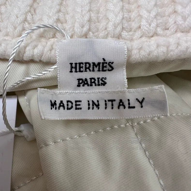 Hermes Hermes Ivory H Letter Padded Jacket Size XXS / US 00 / IT 34 - 4 Thumbnail