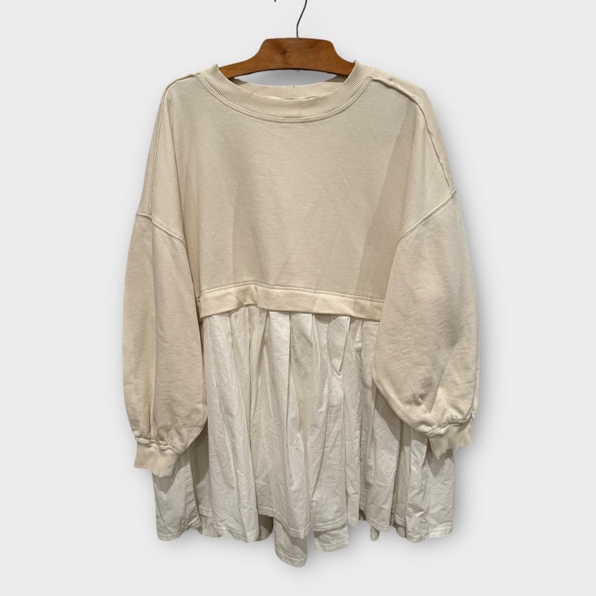 Free People Free People Eleanor Layered Sweatshirt Minidress Size Small Size S / US 4 / IT 40 - 3 Thumbnail