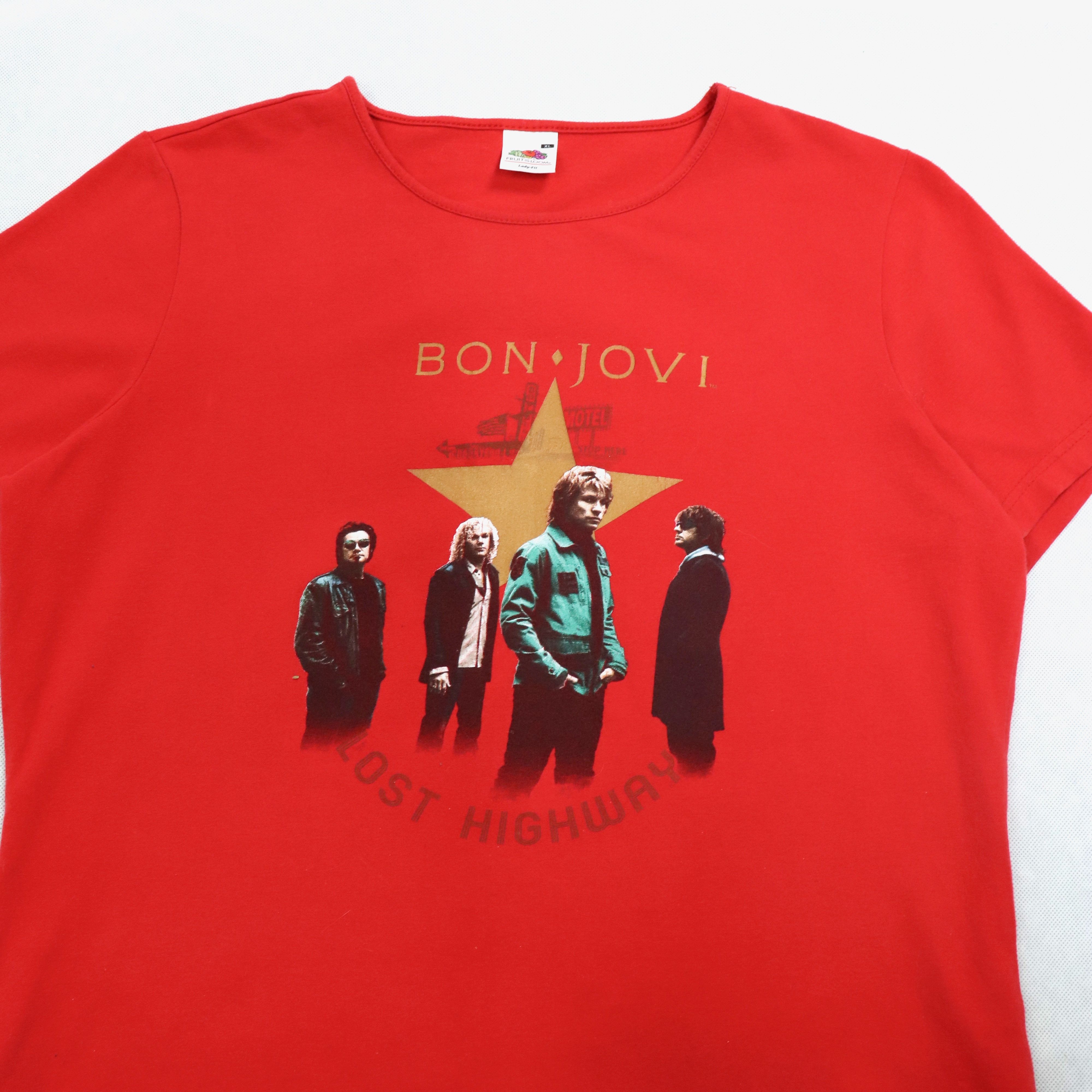 Band Tees Vintage Bon Jovi merch tshirt Size XL / US 12-14 / IT 48-50 - 4 Thumbnail