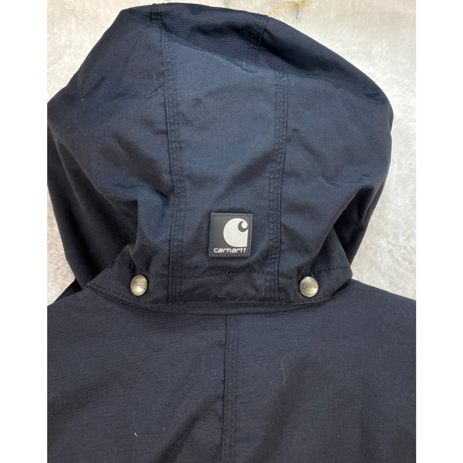 Carhartt VINTAGE Carhartt Jacket Shoreline Waterproof Breathable Hooded XL Tall Black Storm Defender - Men - Big & Tall - Black Weatherproof Jacket Size US XL / EU 56 / 4 - 3 Thumbnail