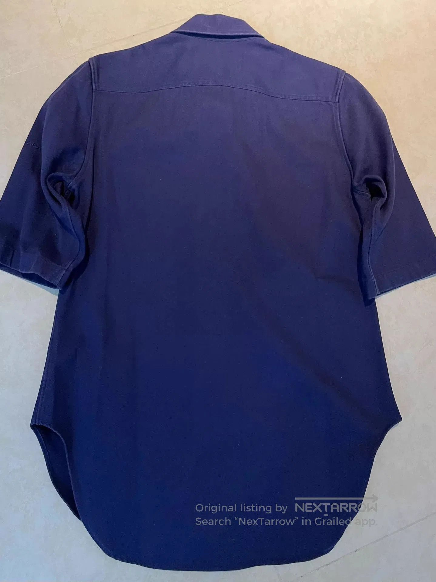 Balenciaga Blue Short Sleeve Button. Size US M / EU 48-50 / 2 - 3 Thumbnail