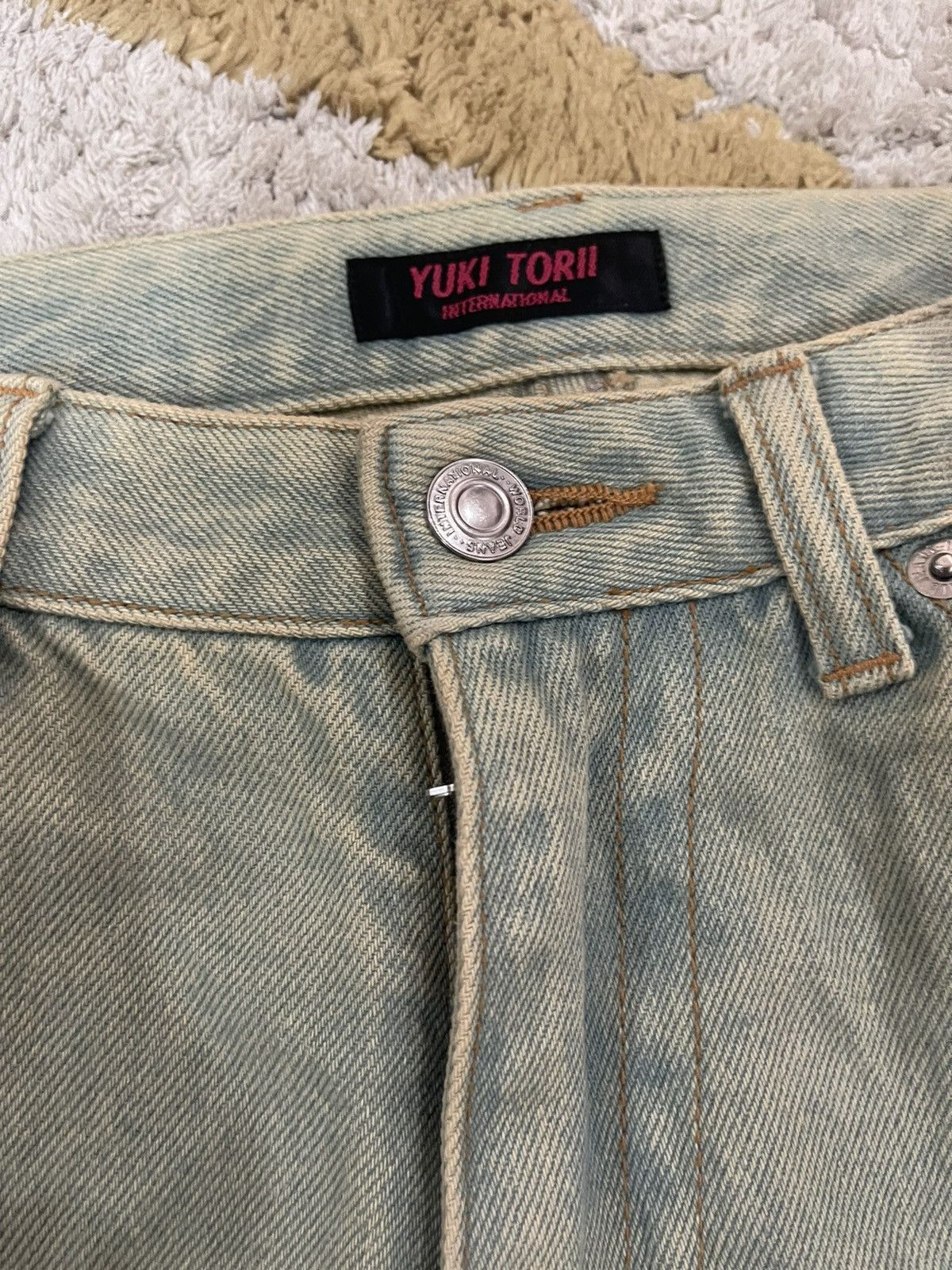 If Six Was Nine Streetwear Flare Jeans Bootcut Yuki Tori Mud Rusty Size 28" / US 6 / IT 42 - 4 Thumbnail