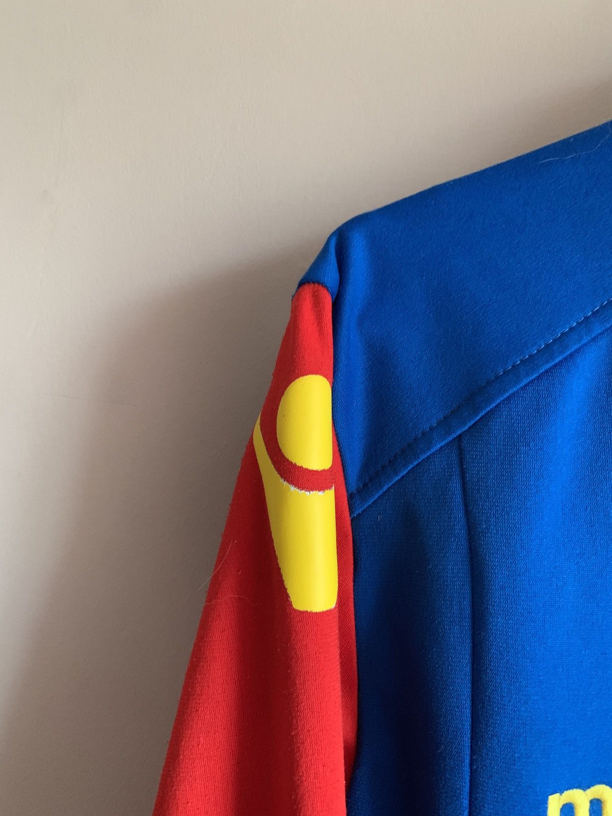 Macron Crystal Palace Zip Full Football Jacket Macron Soccer Sz M Size US M / EU 48-50 / 2 - 4 Thumbnail