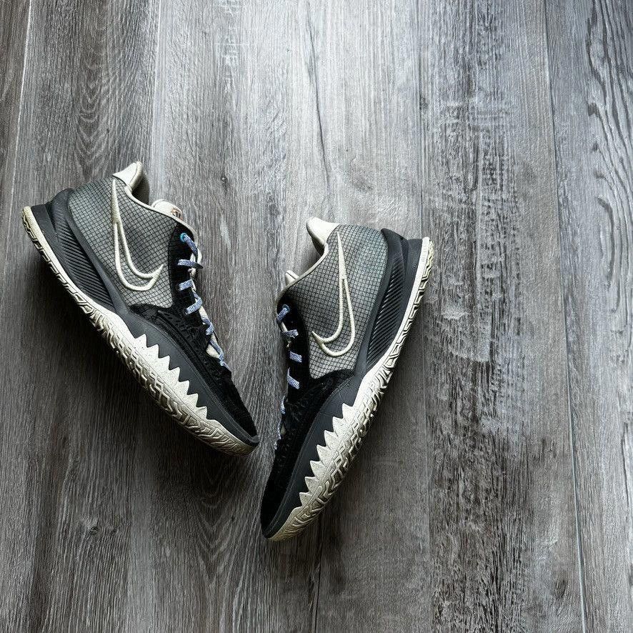Nike NIKE • Kyrie 4 Low "Black Grey Rattan" (13M) Size US 13 / EU 46 - 6 Thumbnail