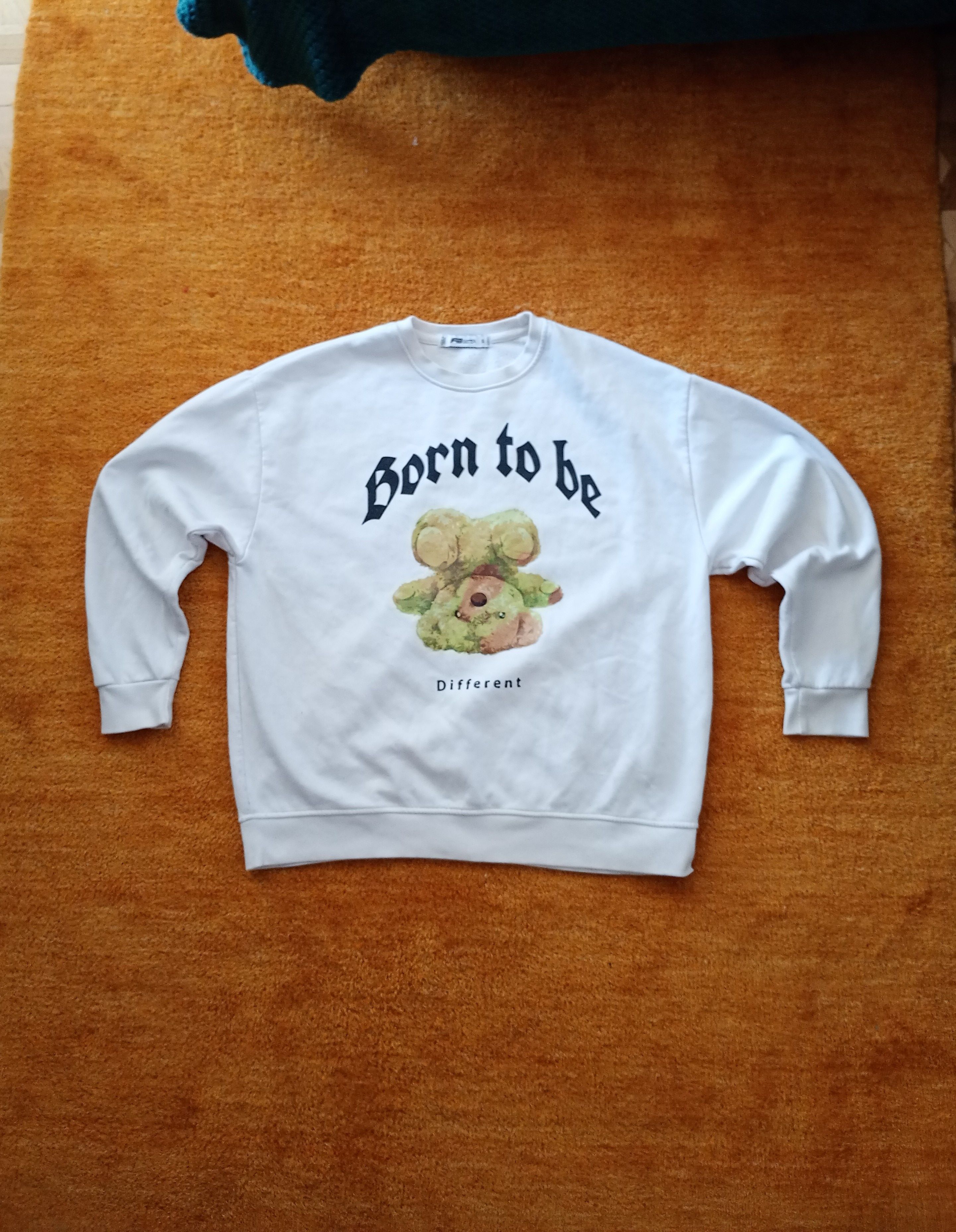 Other Born to be Different Sweatshirt (White, Graphic Print) Size L / US 10 / IT 46 - 4 Thumbnail