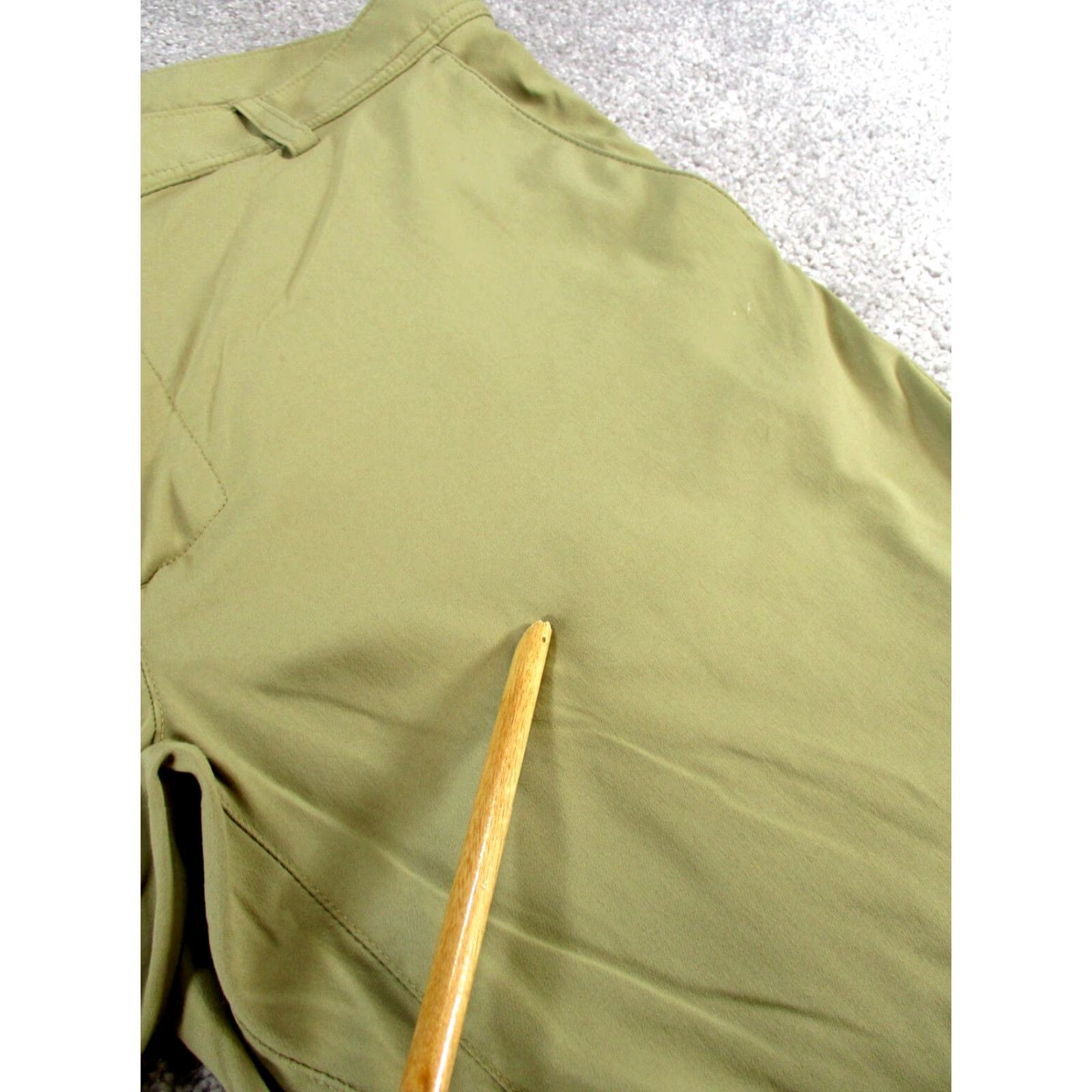 Vintage L.L.Bean Pants Mens 38 Khaki Beige Lightweight Nylon Slim Fit 38X30 Inseam 30 Size US 38 / EU 54 - 2 Thumbnail