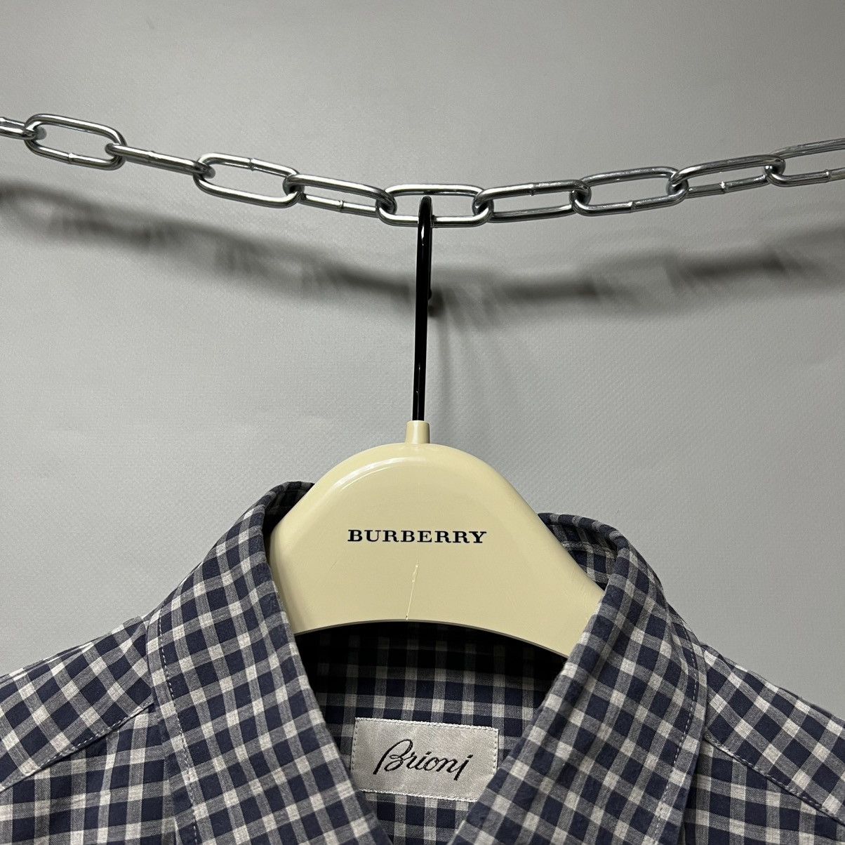 Brioni Brioni Cotton Vintage Button Up Shirt made in Italy Size US M / EU 48-50 / 2 - 6 Thumbnail