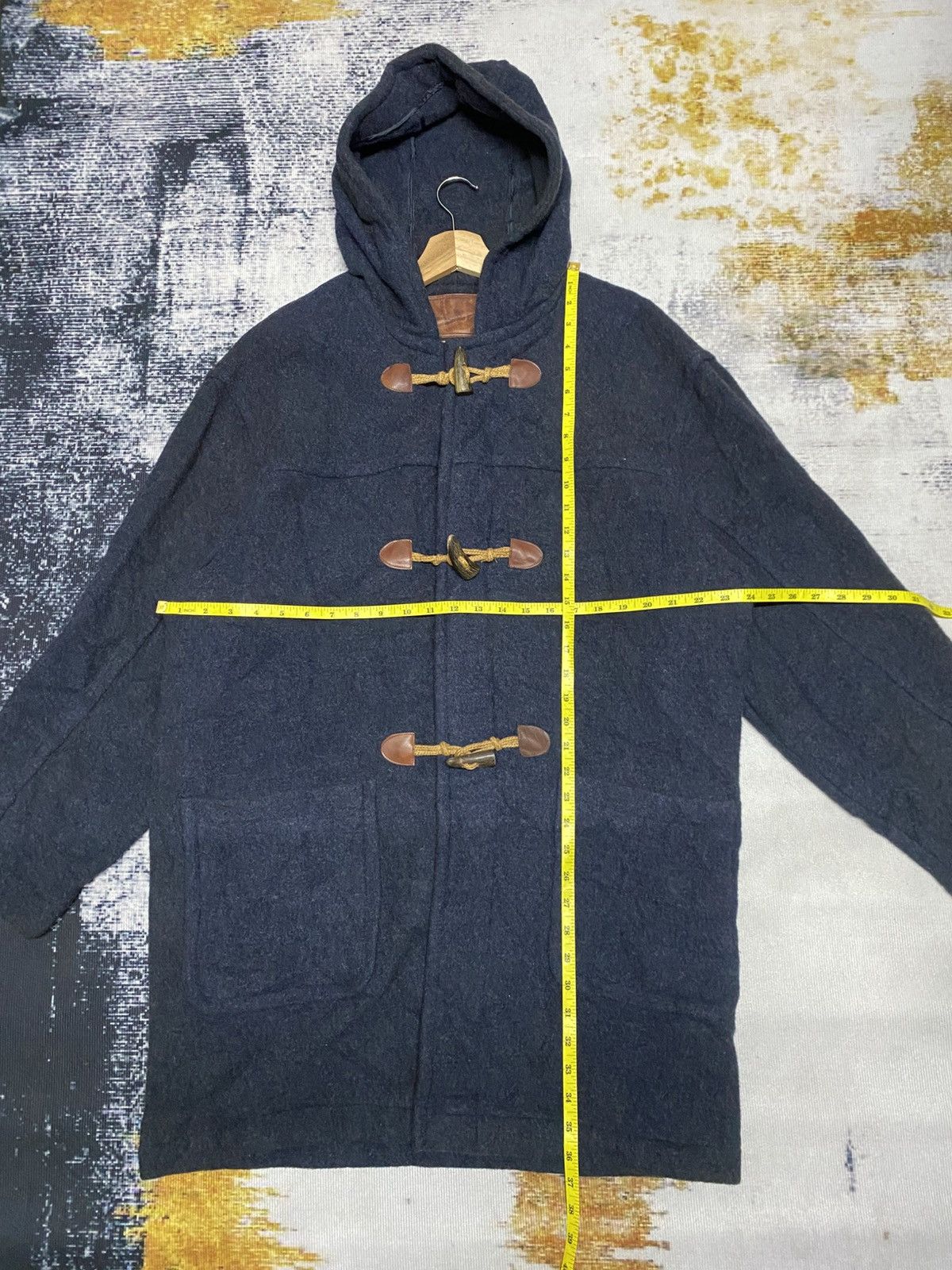 Ermenegildo Zegna Ermenegildo Zegna Wool Duffel Coat Jacket Size US L / EU 52-54 / 3 - 9 Thumbnail