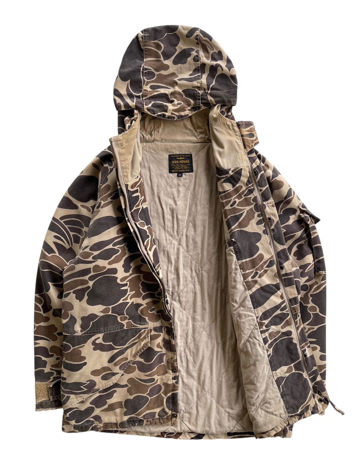 Vintage 90s Duck Camo Hunting Jacket Size US M / EU 48-50 / 2 - 2 Thumbnail