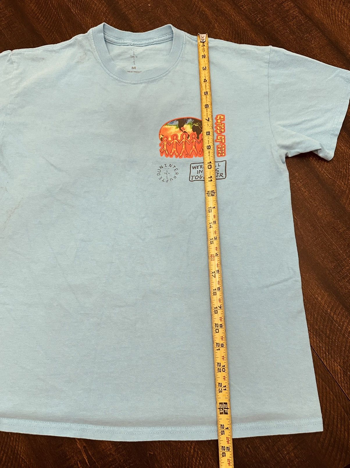 Travis Scott Cactus Jack Travis Scott Medium Class of 2020 Blue T Shirt Size US M / EU 48-50 / 2 - 9 Thumbnail